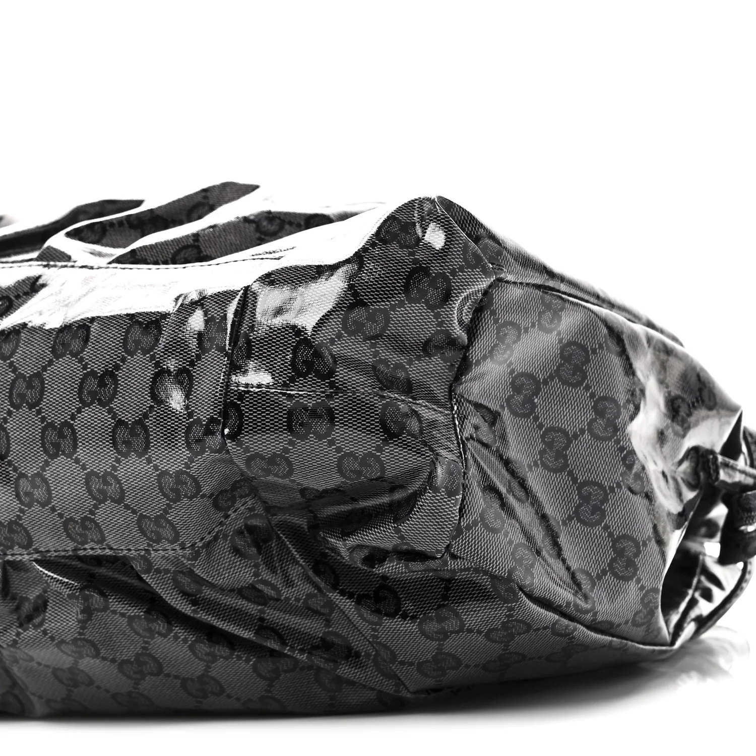 Crystal Monogram Hysteria Tote Navy Blue