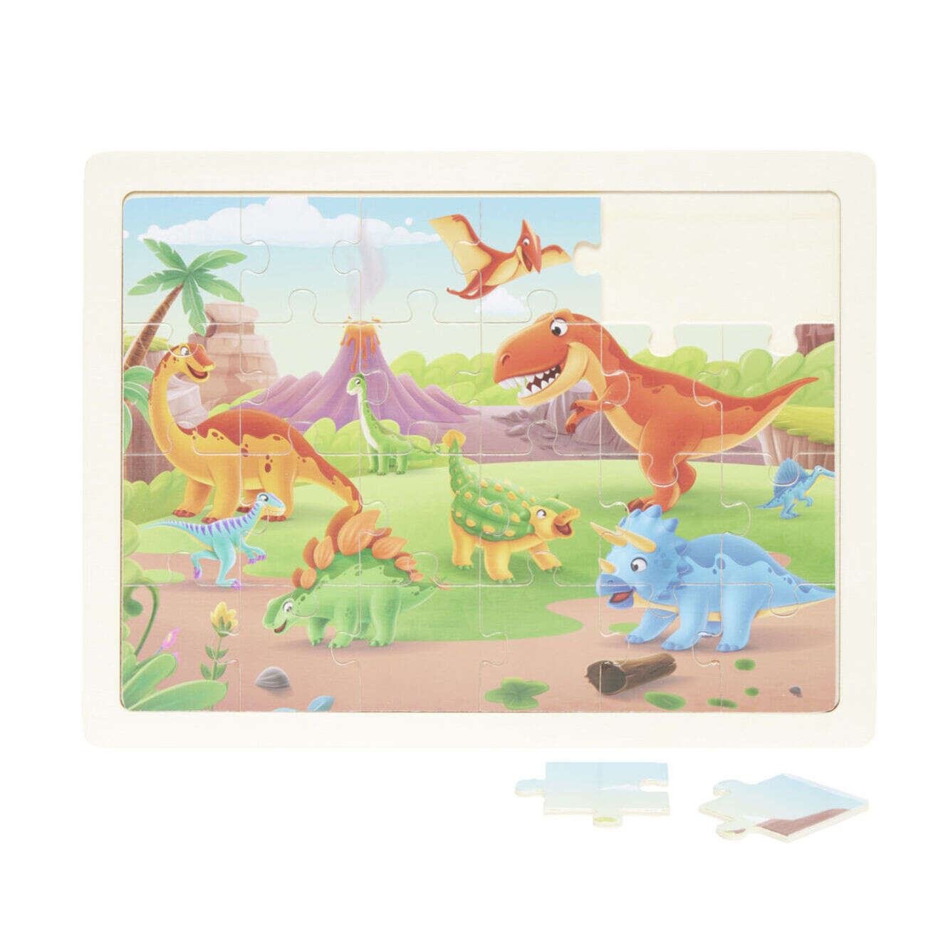 Puzzle bois 30 pièces - 2 modèles