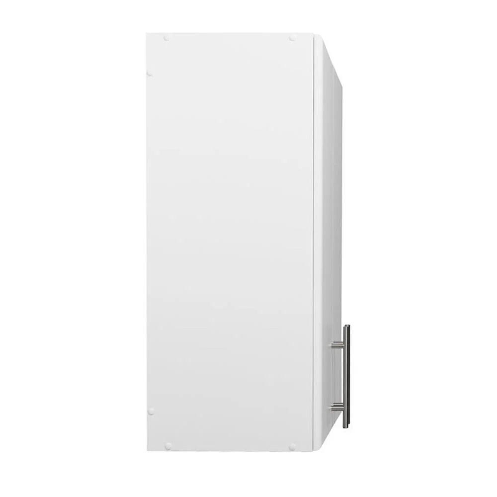 2 Piece Wood Wall Cabinet Set in White(White) Image 6