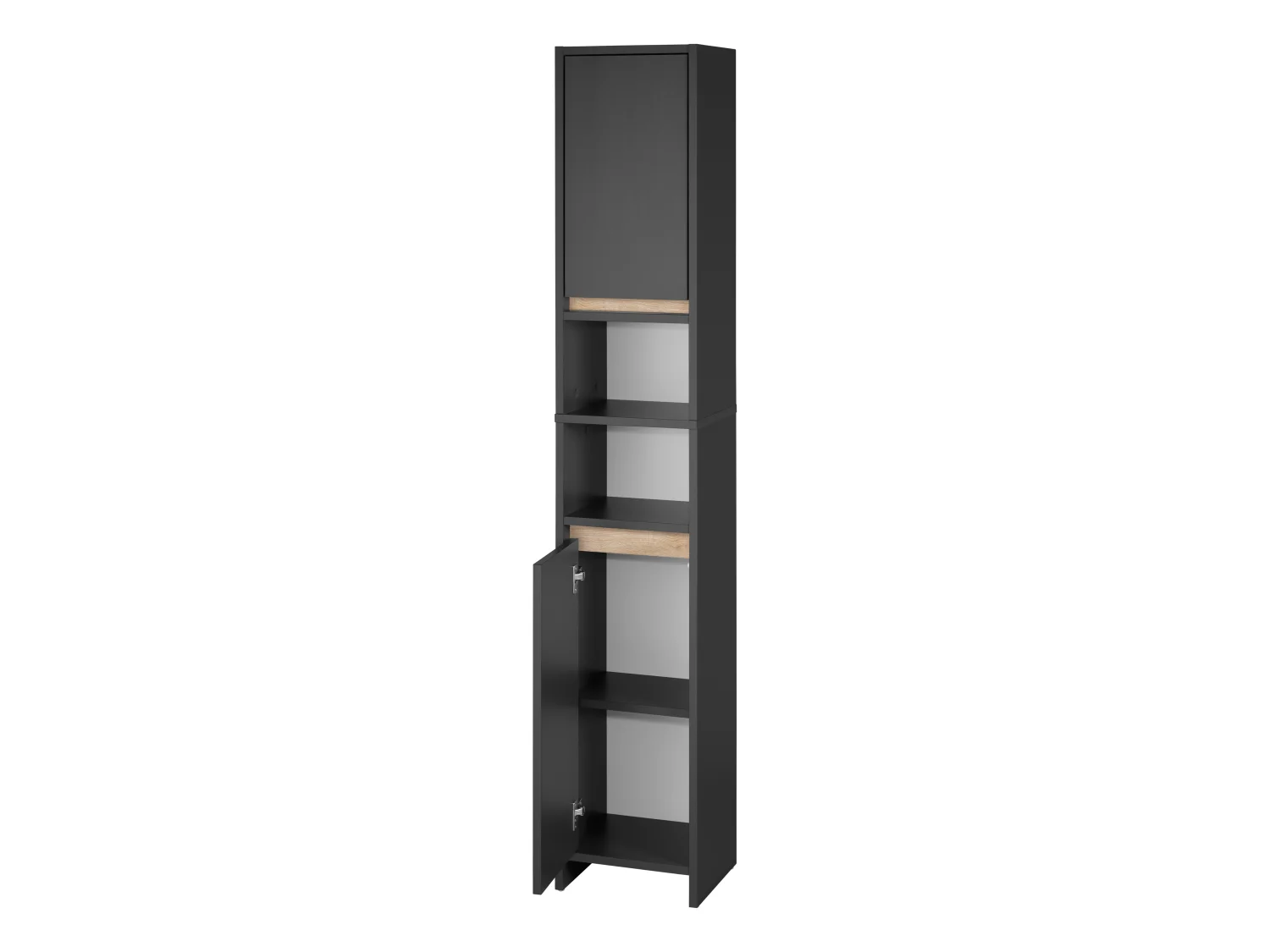 LIVARNO home Colonne de salle de bain Oslo, 32 x 180 x 28 cm, noire