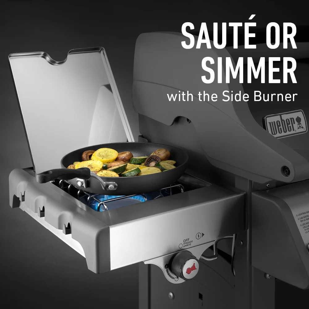 Spirit E-330 Lp Gas Grill Black - Image 9