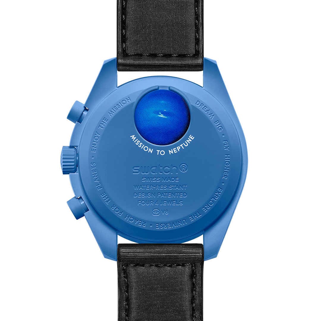 [Super Clone]Swatch x Omega SO33N100 Bioceramic Moonswatch Mission to Neptune