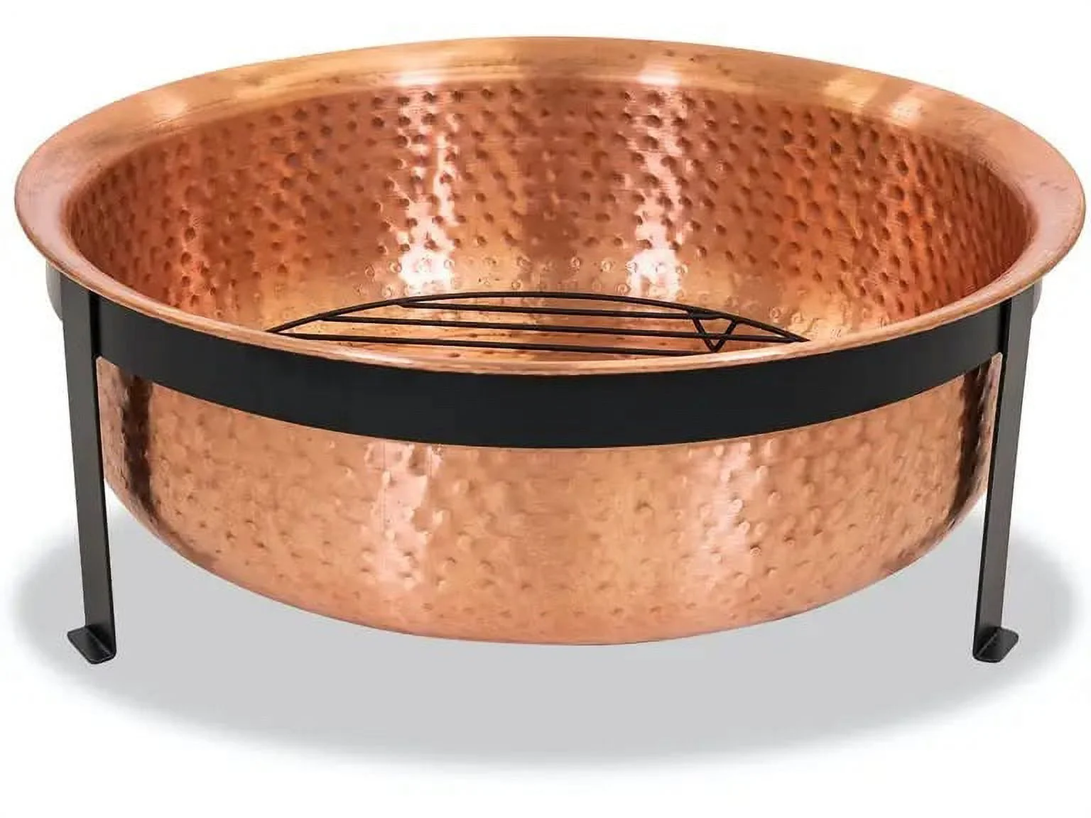 Wood Burning Copper Fire Pit, 30-inch diameter and 22-inch Height - Image 9
