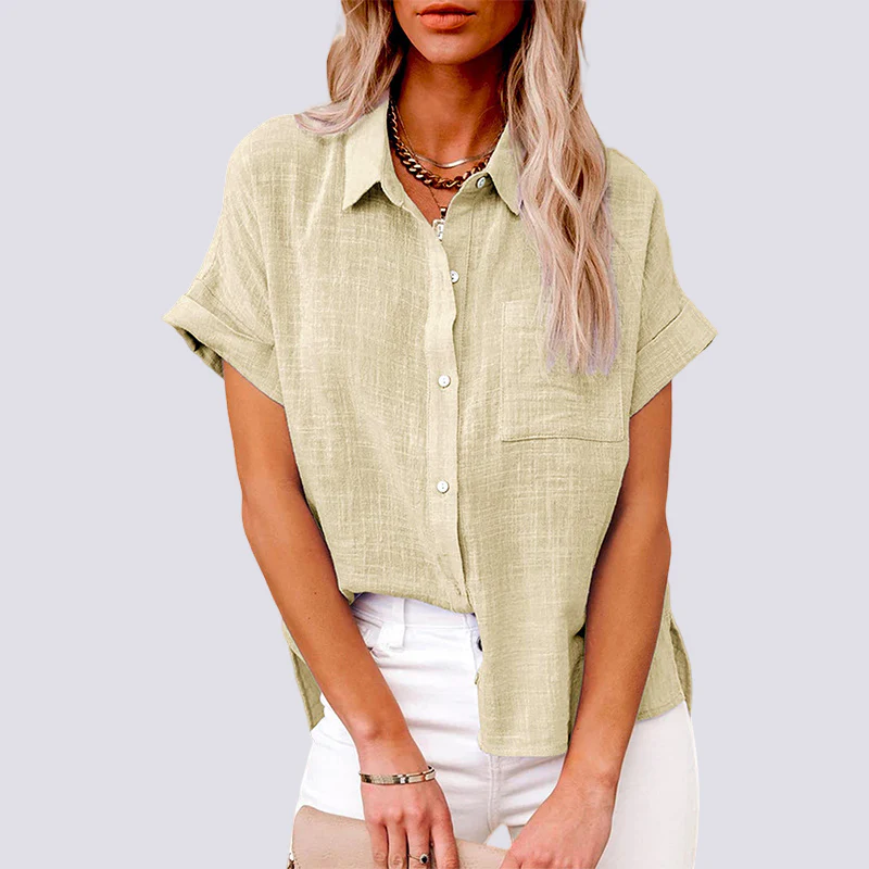Nicole - Blouse à manches courtes avec poche