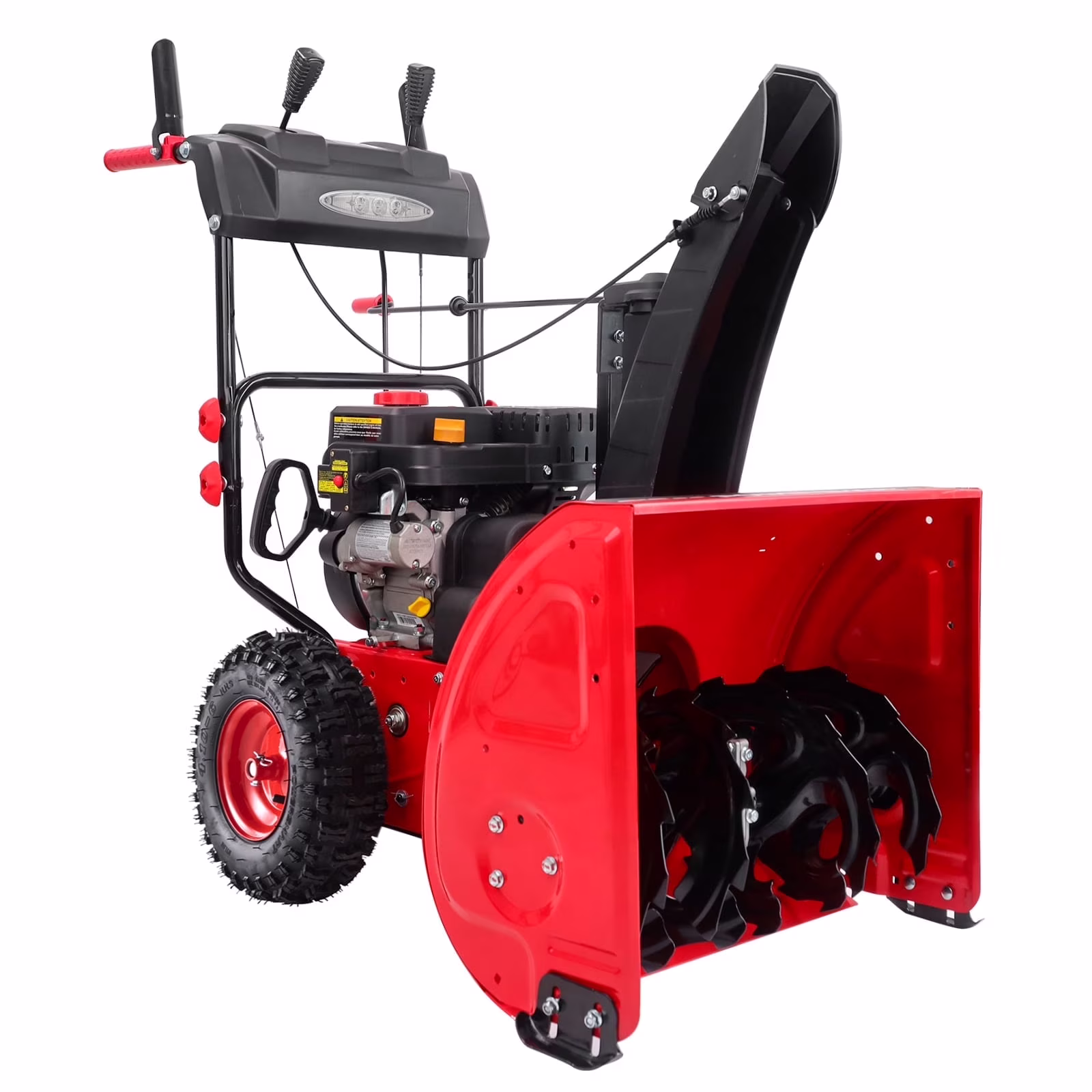 24'' Gas Snow Blower, 212cc Self Propelled Snow Thrower, Corded Electric Start, DB7108B