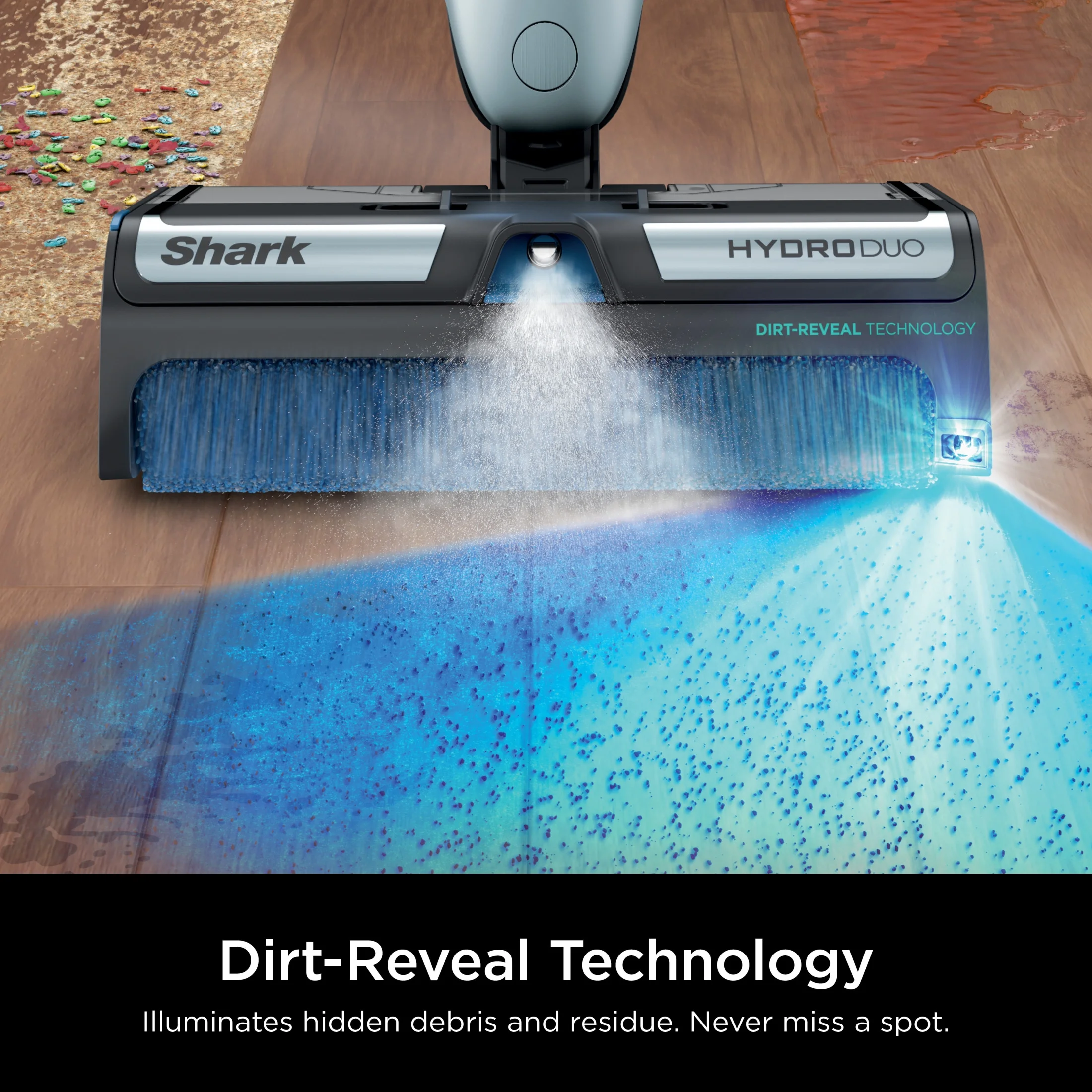 ? HydroDuo with Dirt-Reveal Technology, Cordless, Hard Floor Cleaning System, Wet Dry Debris Pickup, Mop Scrubs All at Once, Hardwood, Tile, Laminate Floors, WW200 - Image 8