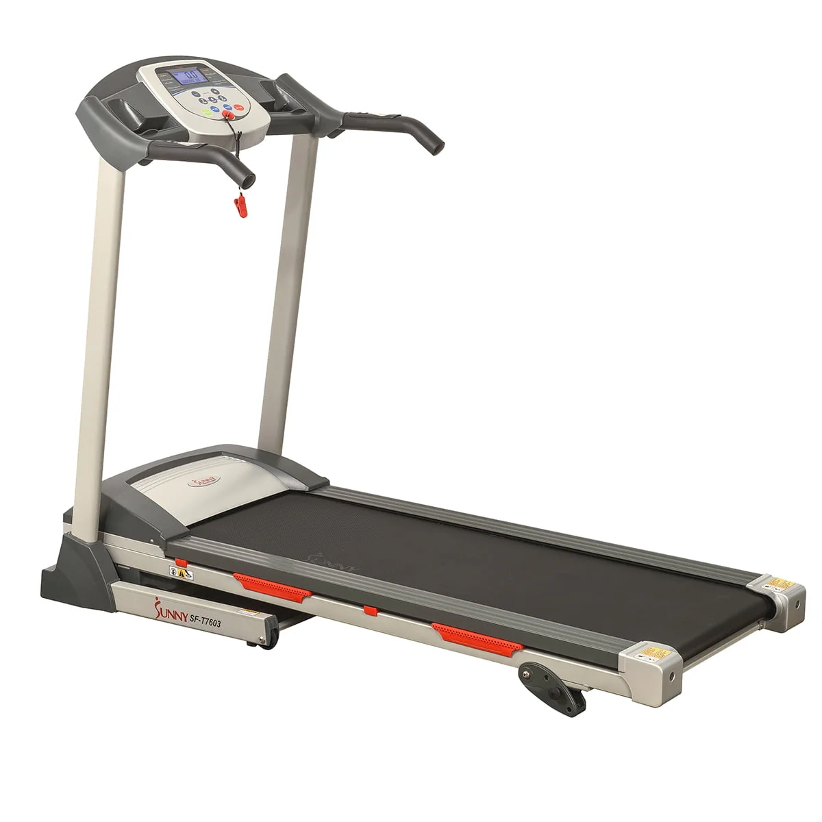 Powerful Electric Treadmill for Home, Foldable, Manual Incline, Built In Programs, Pulse Sensor, SF T7603