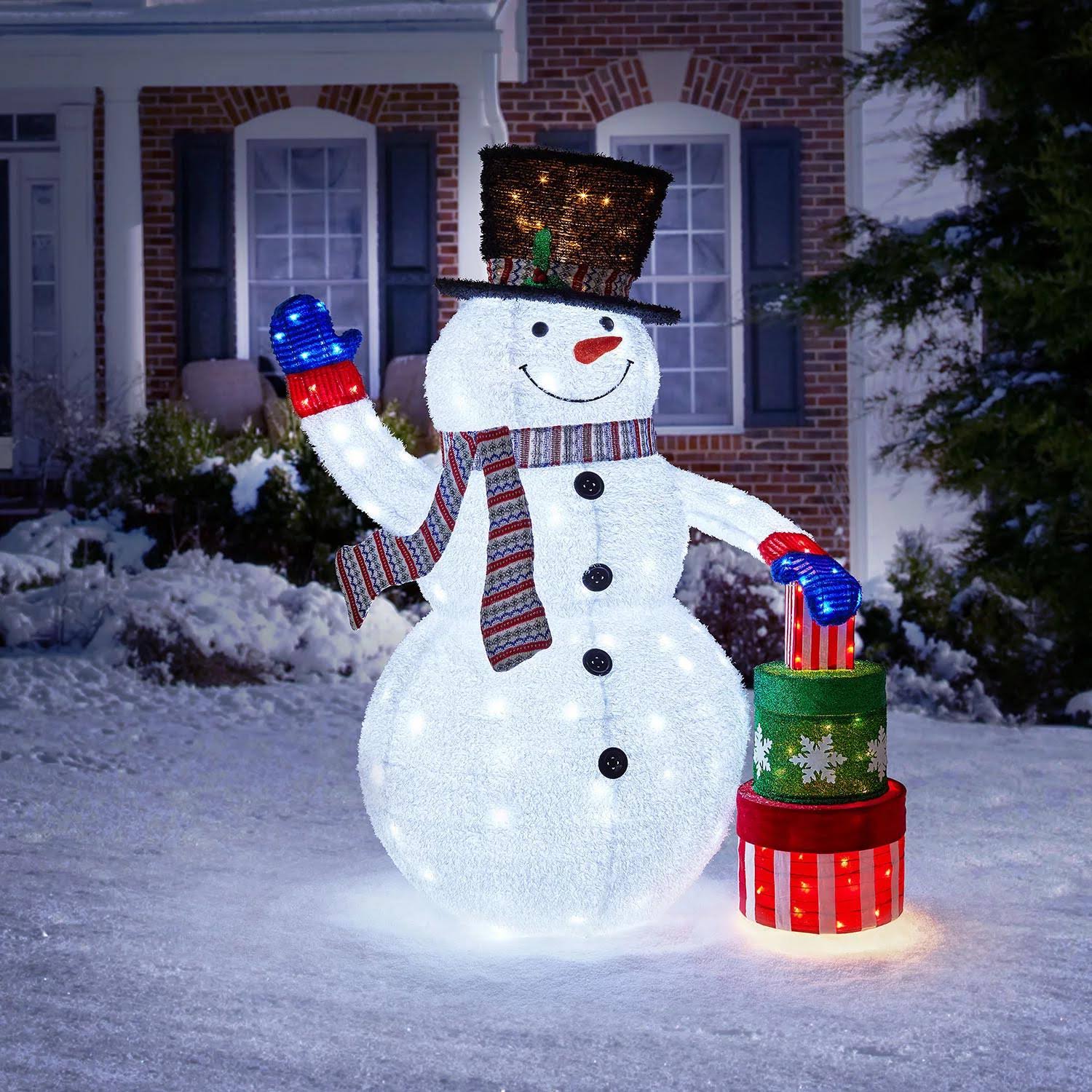 Member's Mark 72' Pre-Lit Pop-Up Twinkling Snowman
