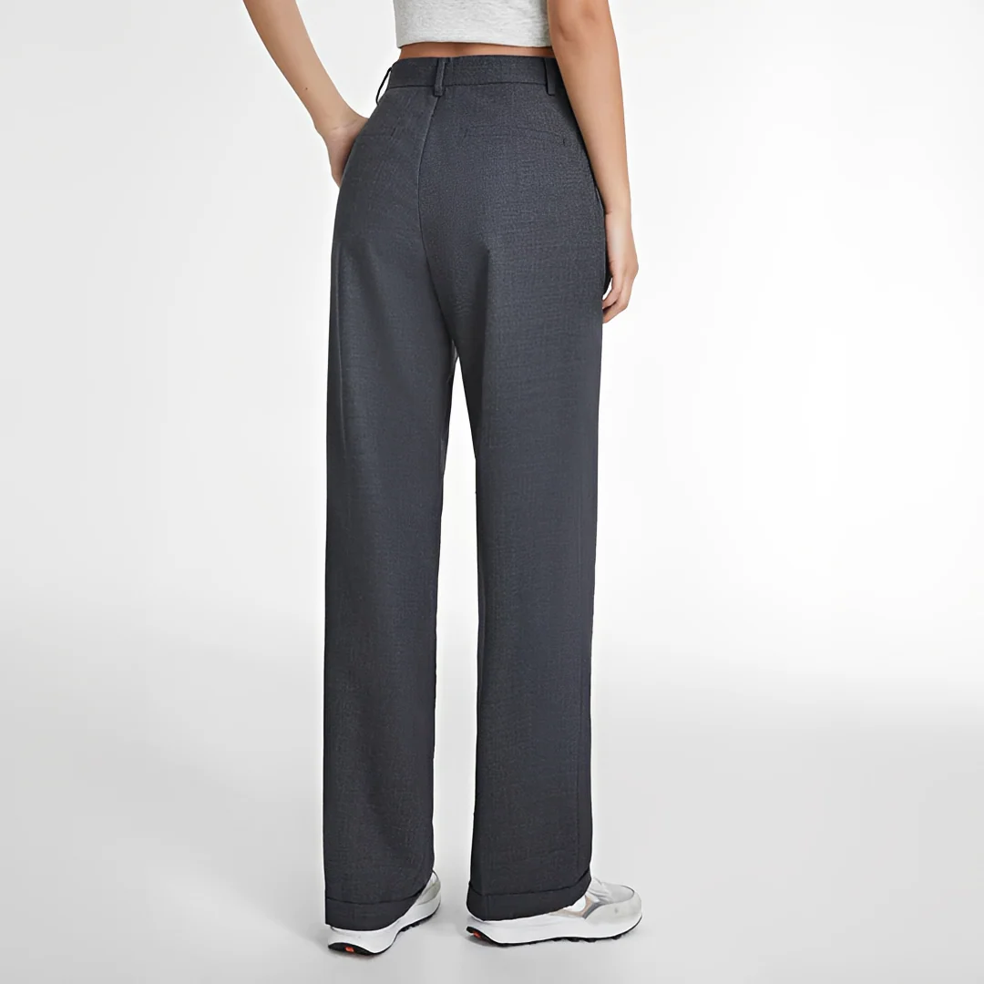 Ailany - Pantalon droit pour un look décontracté