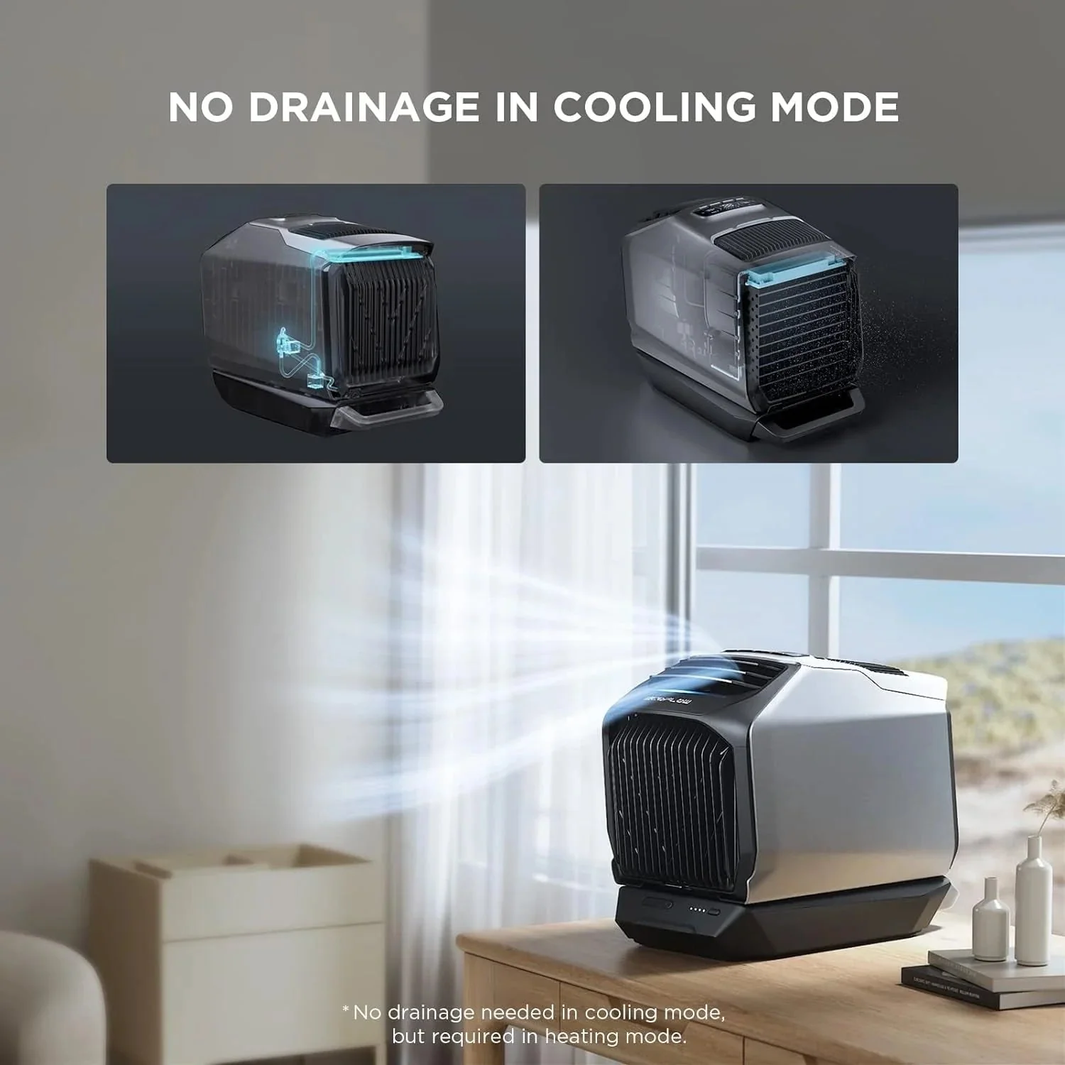 Wave 2 1800W Portable Outdoor AC with Heater, 6K btu