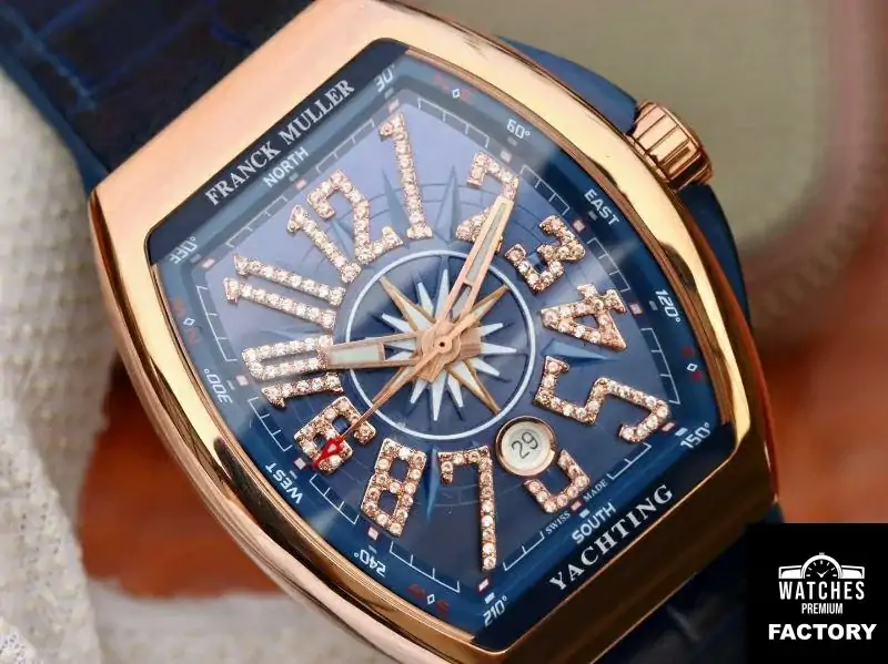 Franck Muller Vanguard V45 25th Anniversary Blue Dial