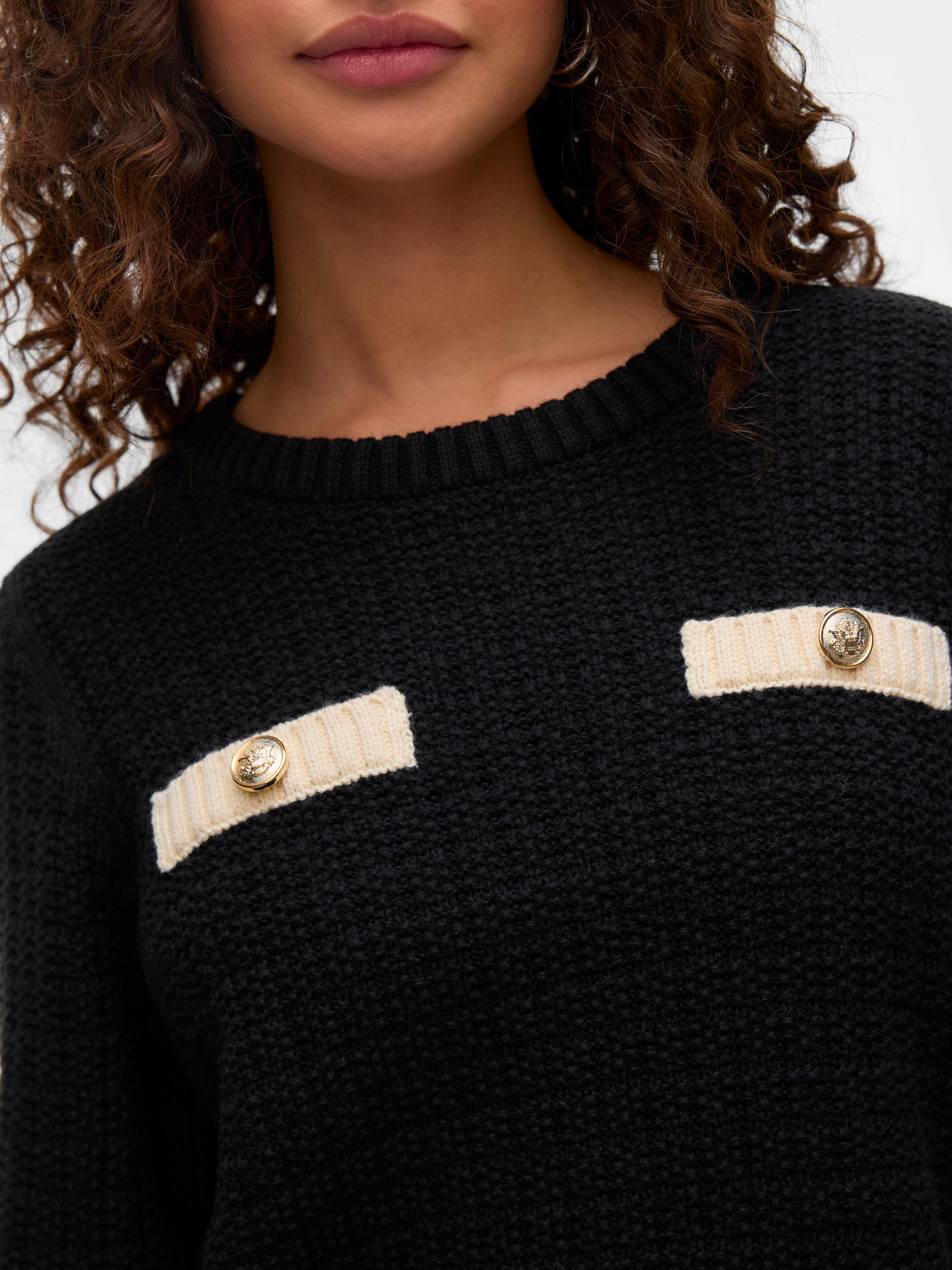 VERO MODA® VMHARPER Knitted pullover