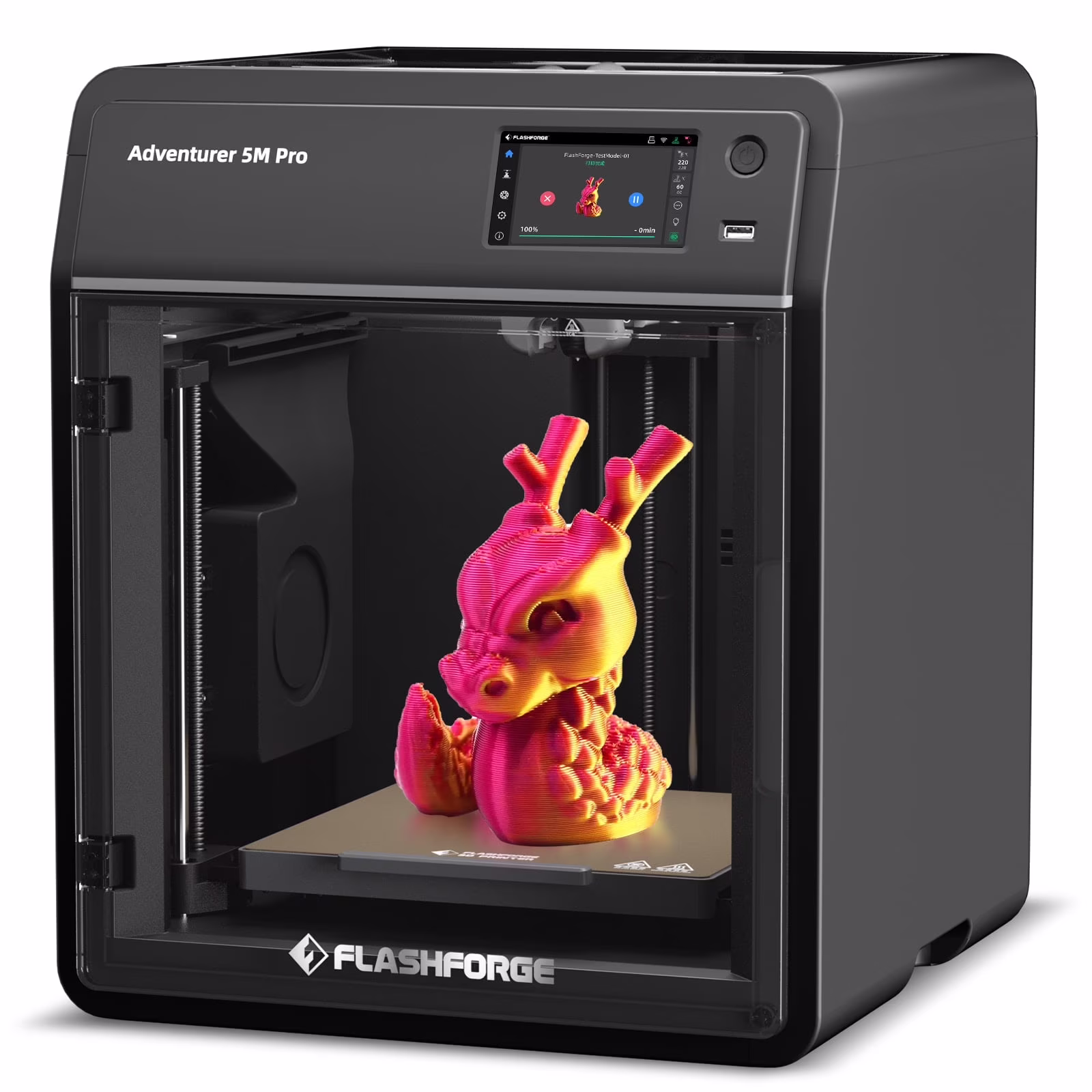 3D Printer Adventurer 5M, 3D Printers for Beginners Home DIY, High Speed Print Size 8.7 x 8.7 x 8.7in, Black(Adventurer 5M) - Image 5