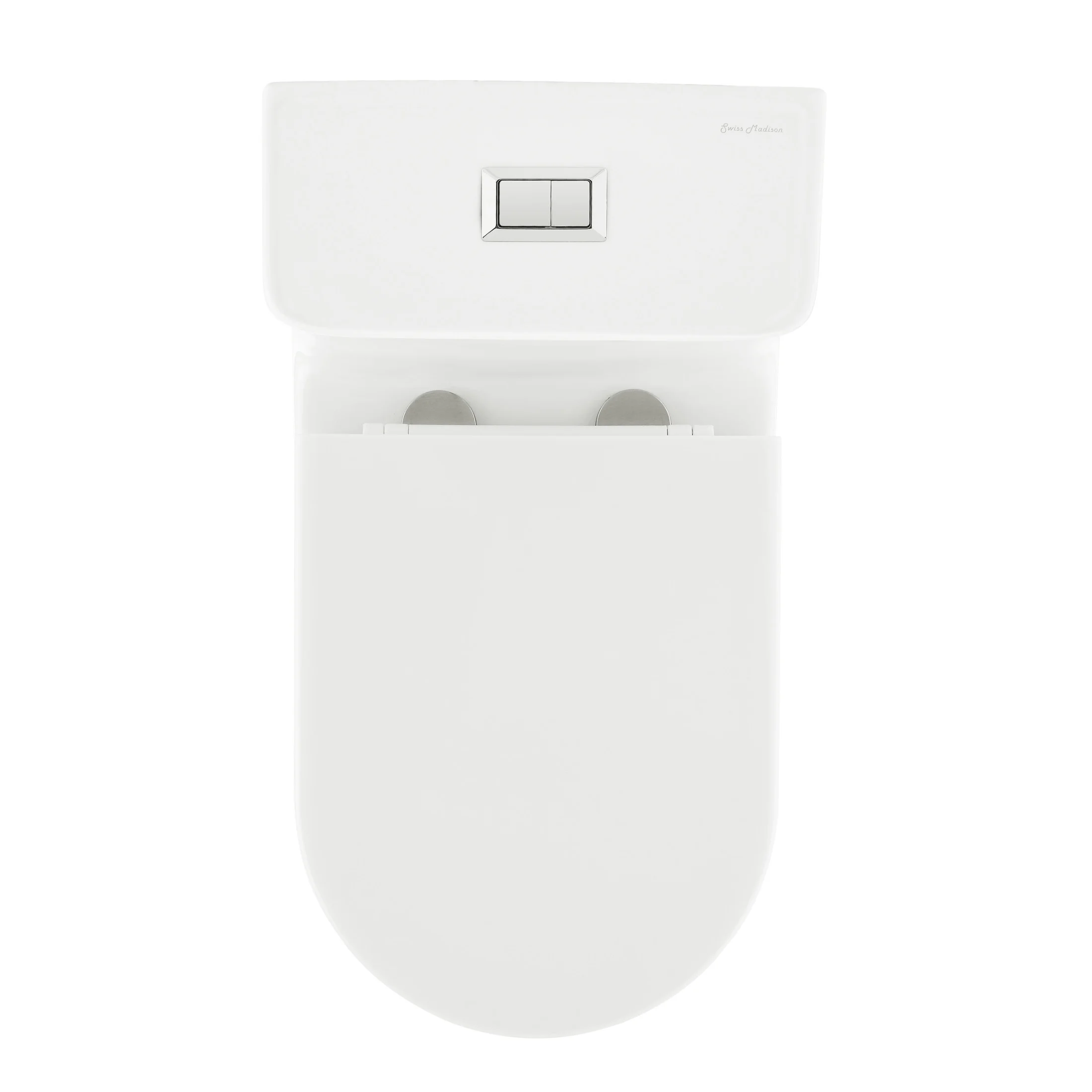 Liberte One-Piece Elongated Toilet Dual-Flush 1.1/1.6 gpf(White) - Image 10