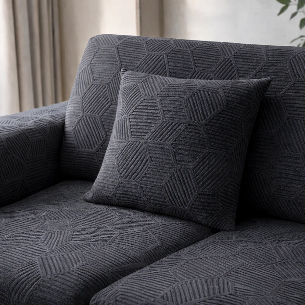 Honeycomb Pattern Water-resistant Pillow