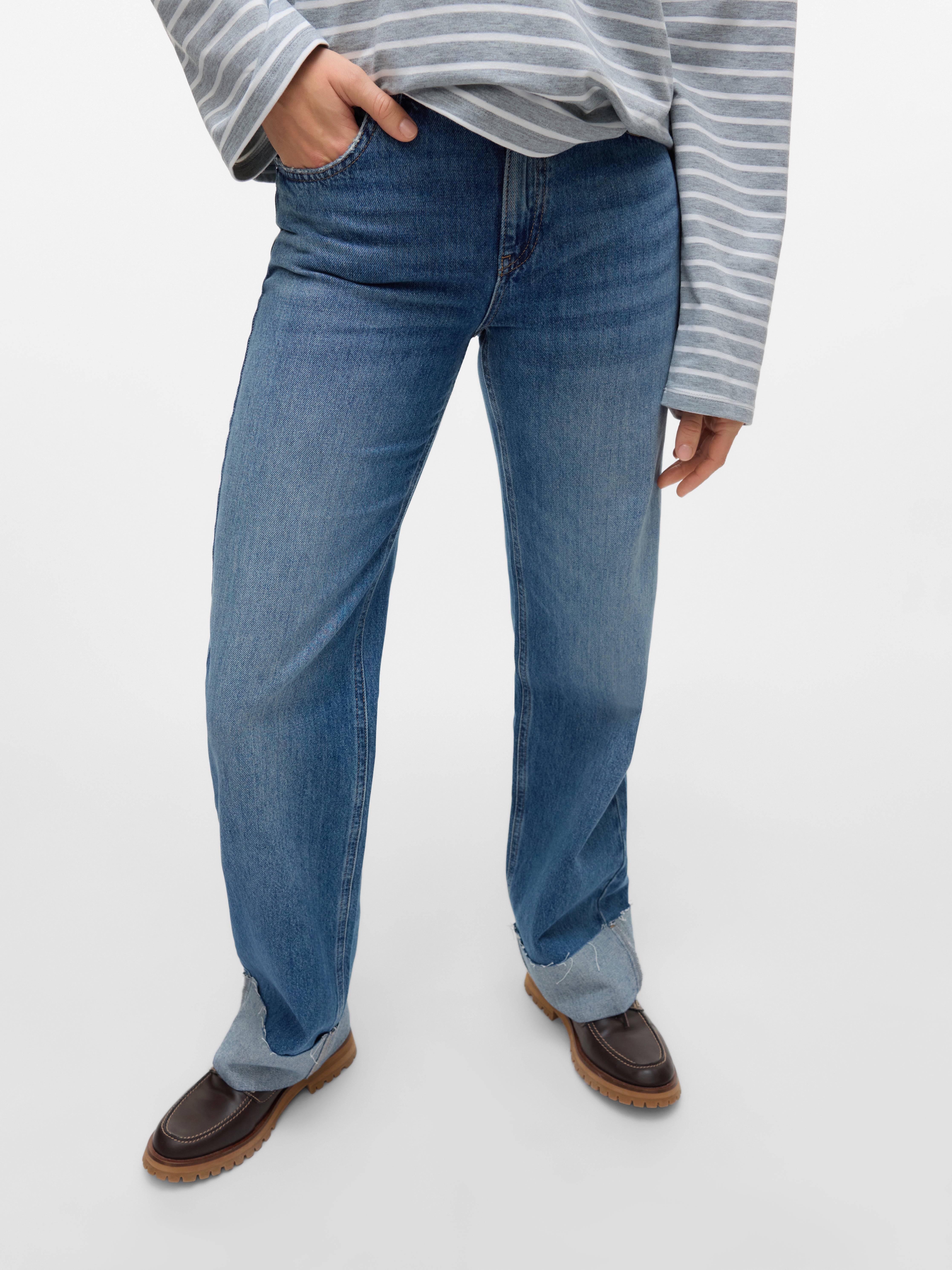 VERO MODA® VMALLISON Mid rise Straight Fit Jeans
