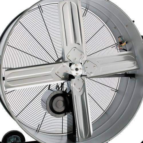 36x22 Portable Tilt Drum Blower Fan. Belt Drive