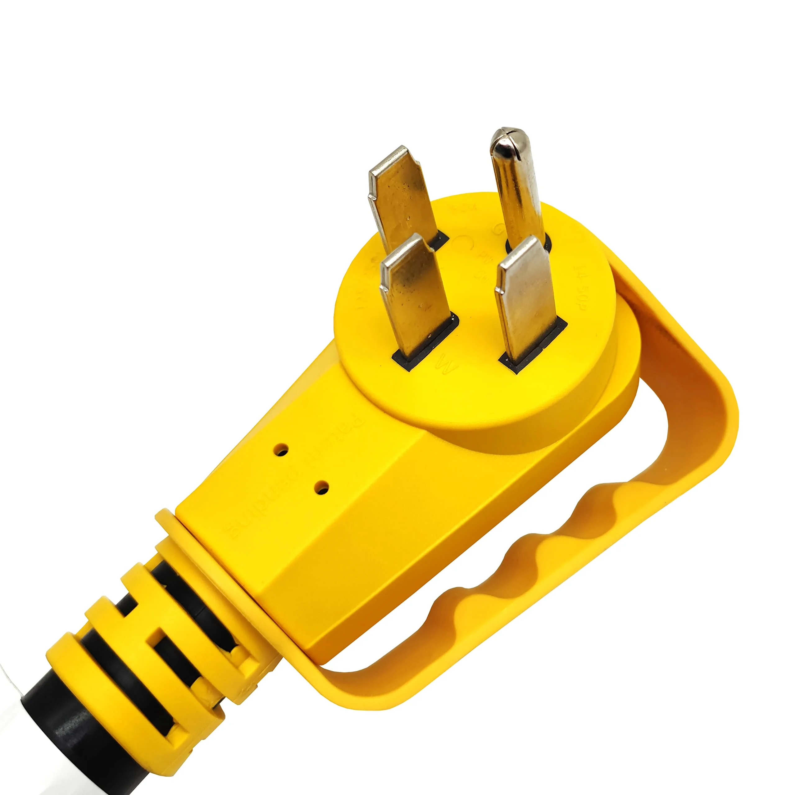 Parkworld 66389 NEMA 14 - 50 Extension Cord for RV Hookup and EV Charger, 4 - Prong, 50 AMP, 125/250 Volts, 12500 Watts (100FT)