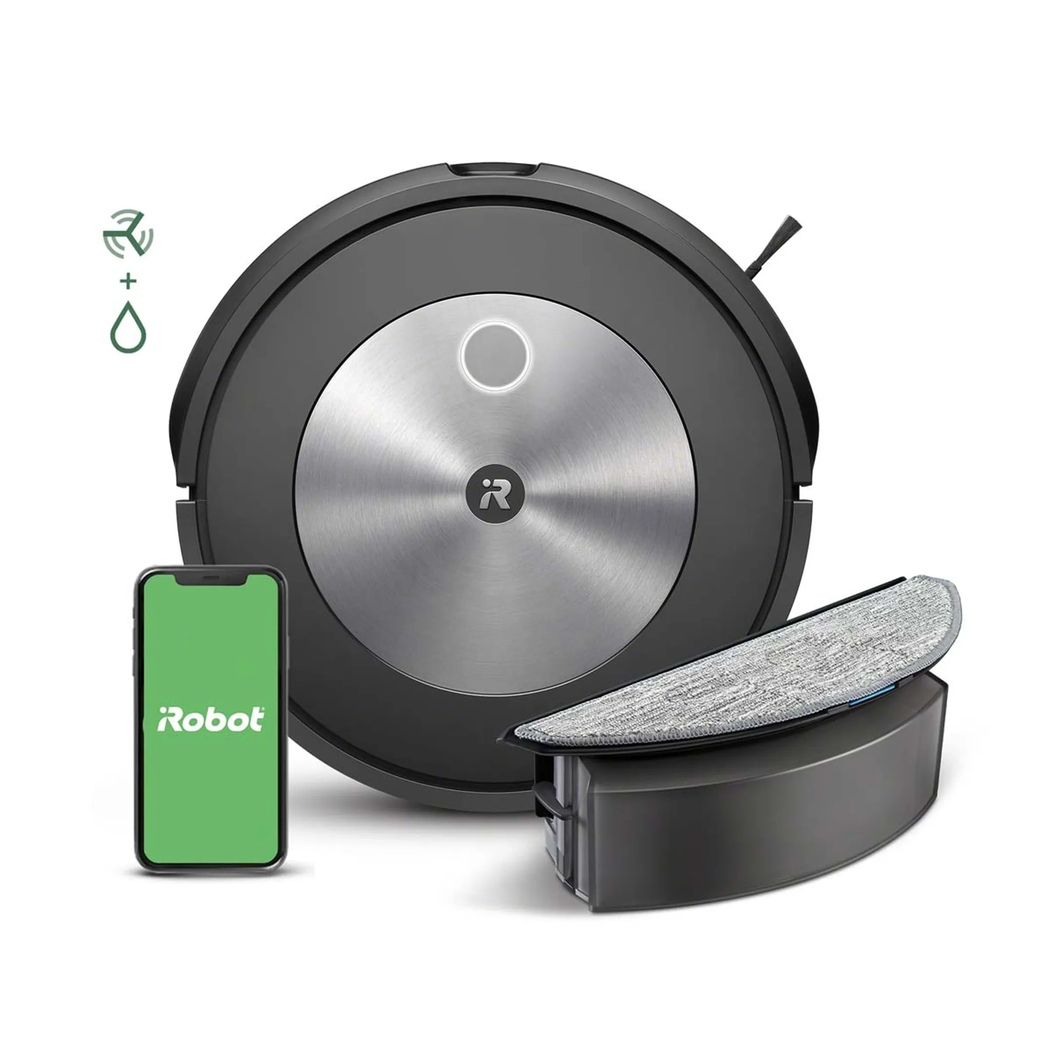 iRobot Robotstofzuiger en dweilrobot J5 Roomba Combo J5178