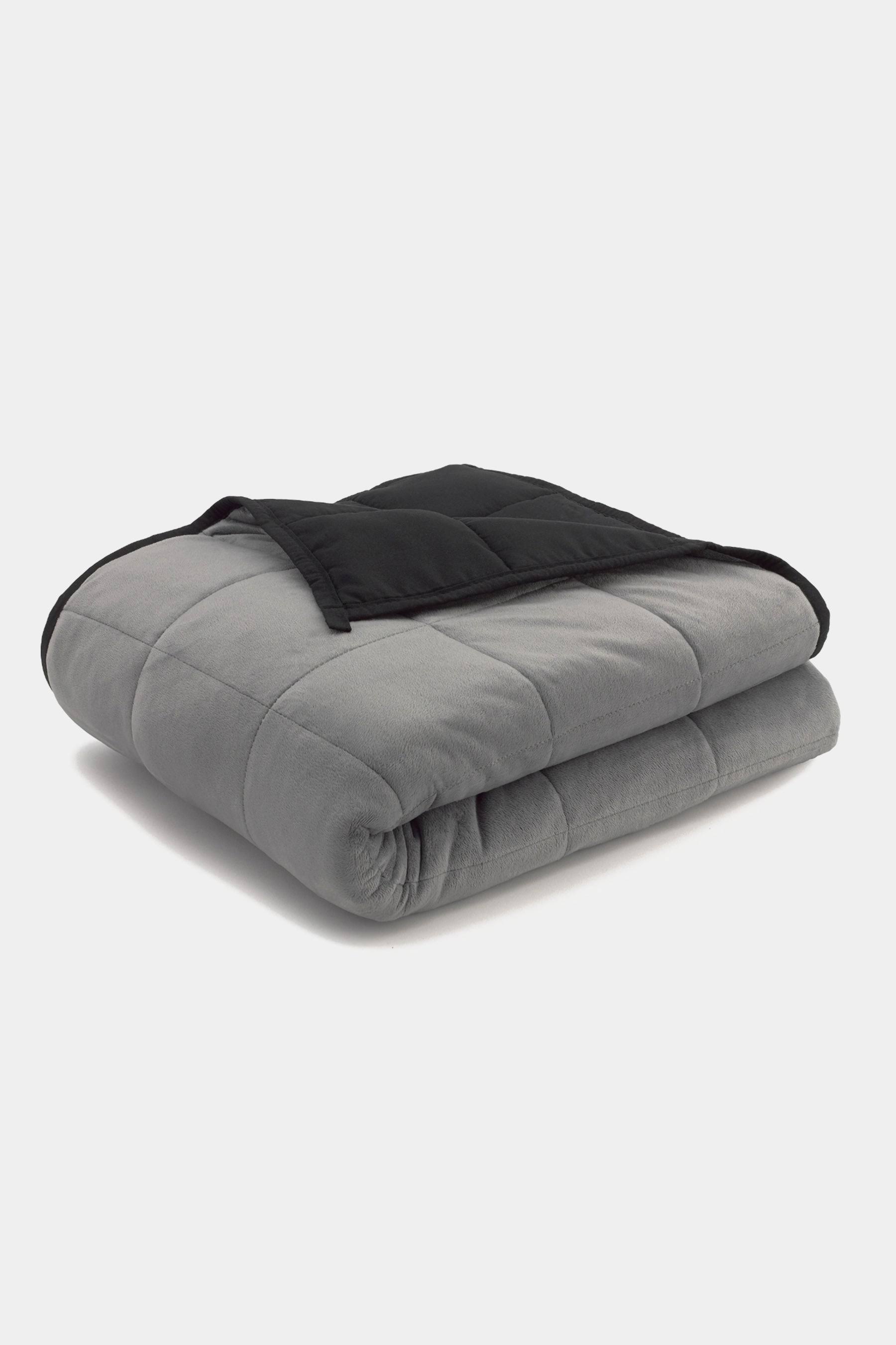Reversible Weighted Blanket - Grey/Pink - 20 lbs.