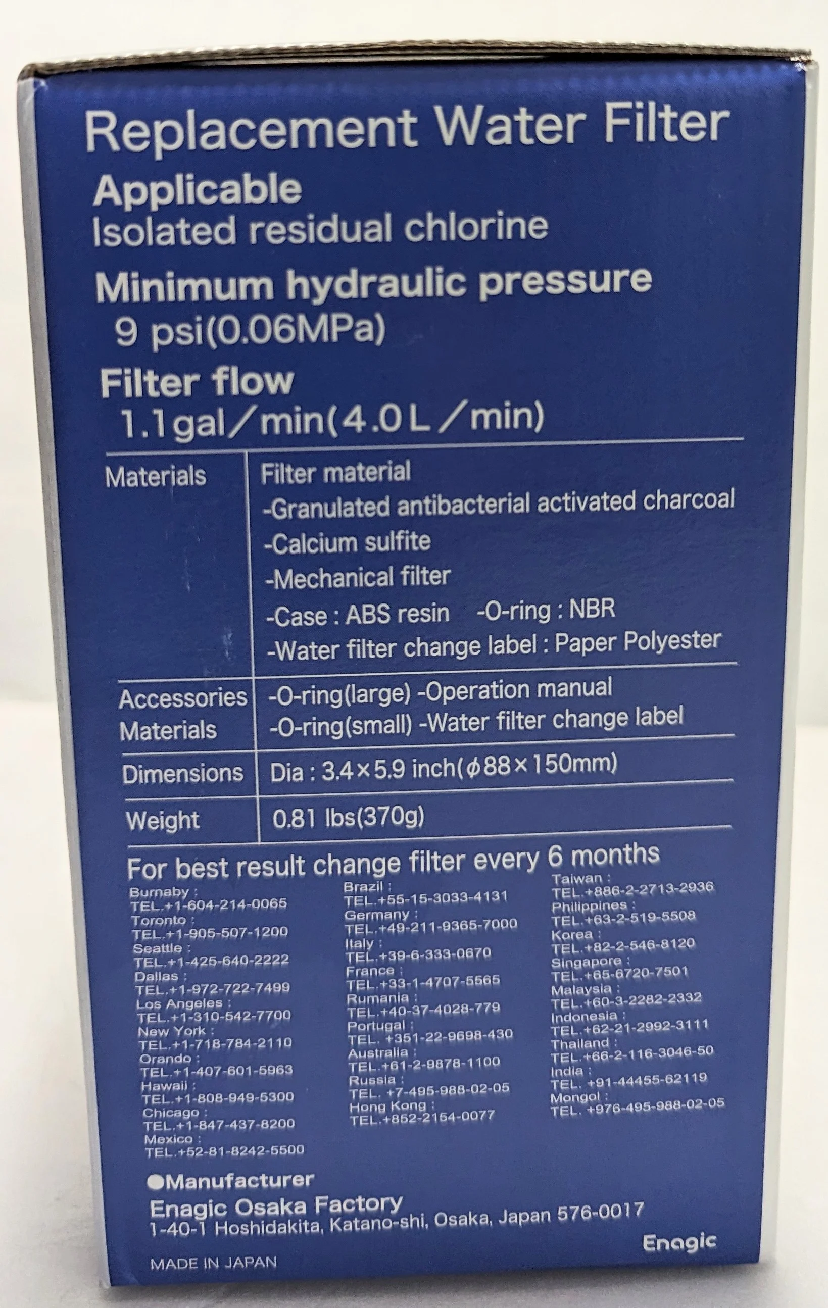 F8 Premium Grade Water Filter for Leveluk K8 Kangen8 - Image 2
