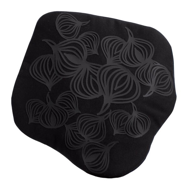 Non-Slip gryteklut/gryteunderlag 22x22 cm svart
