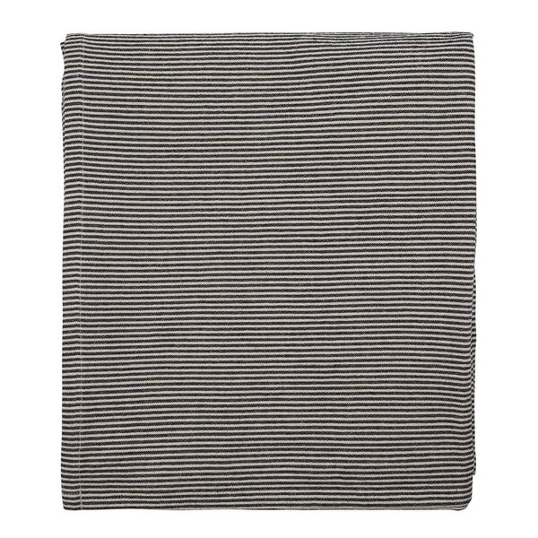 Block duk 150x150 cm sand/svart