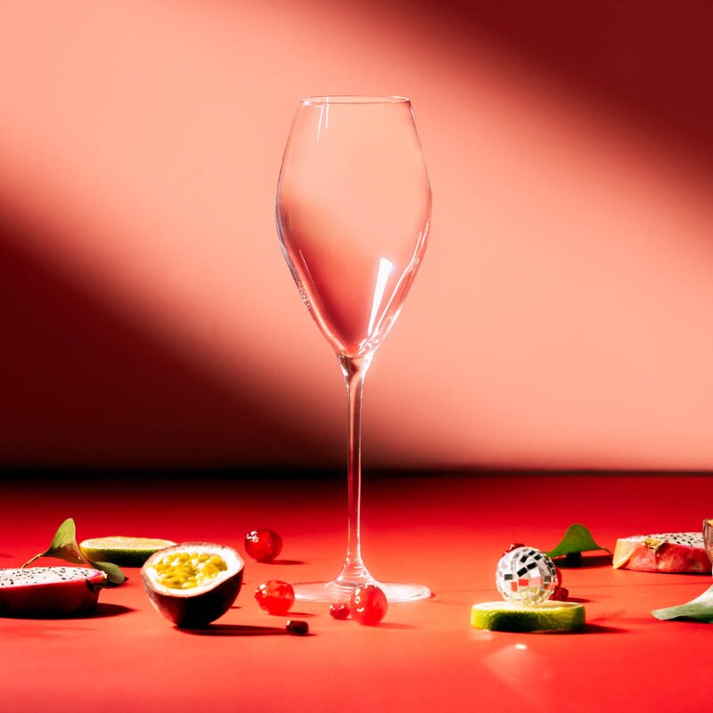 Fryd champagneglass 27 cl 4 stk klar