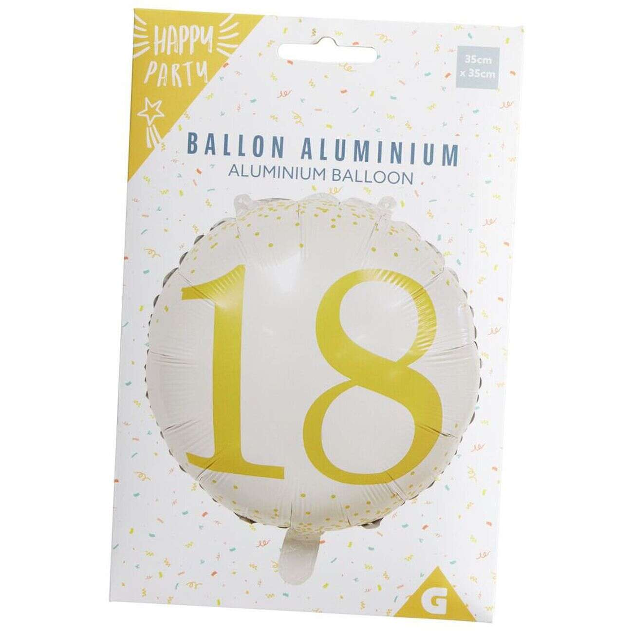 Ballon alu 18 ans Ø46cm