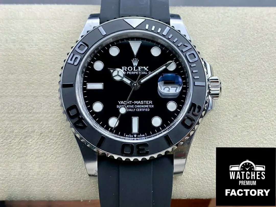 Rolex Yacht Master M226659-0002 Clean Factory Black Strap