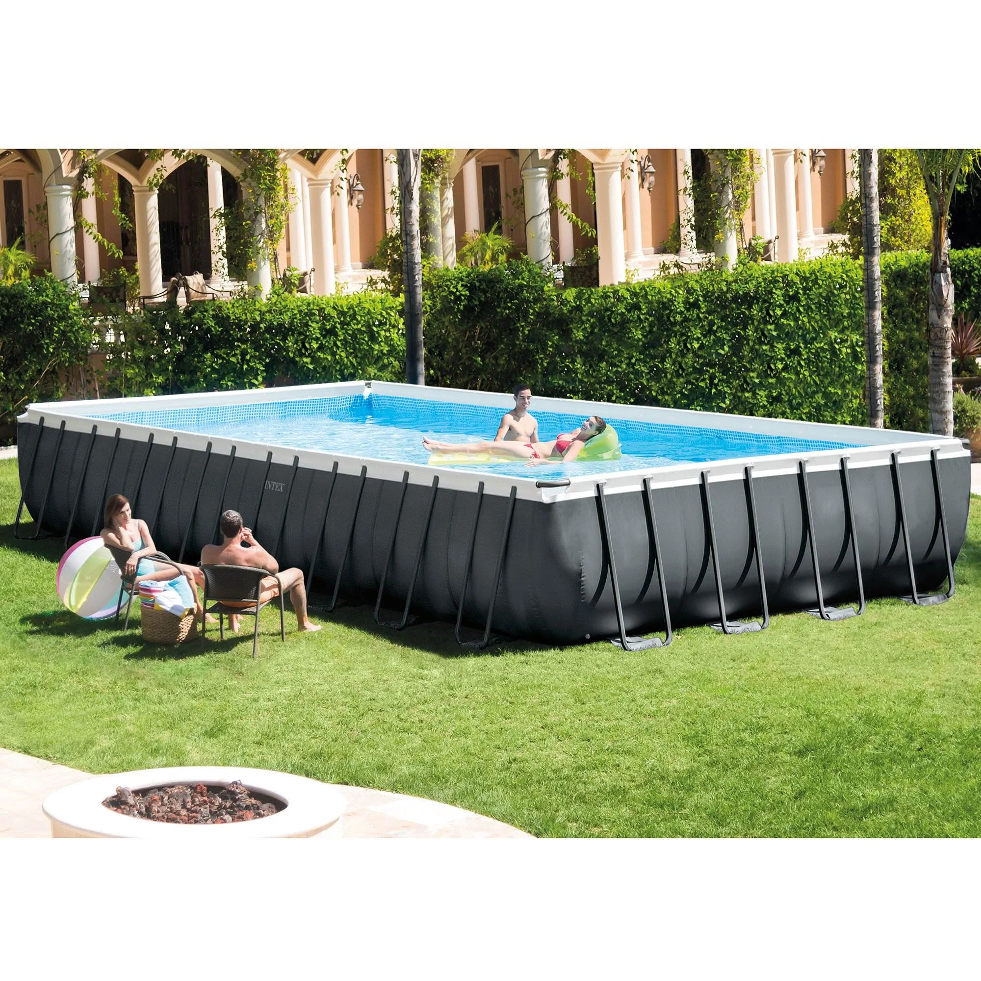 24' x 12' x 52" Ultra XTR Rectangular Frame Swimming Pool Set + Pump(24' x 12' x 52") - Image 3