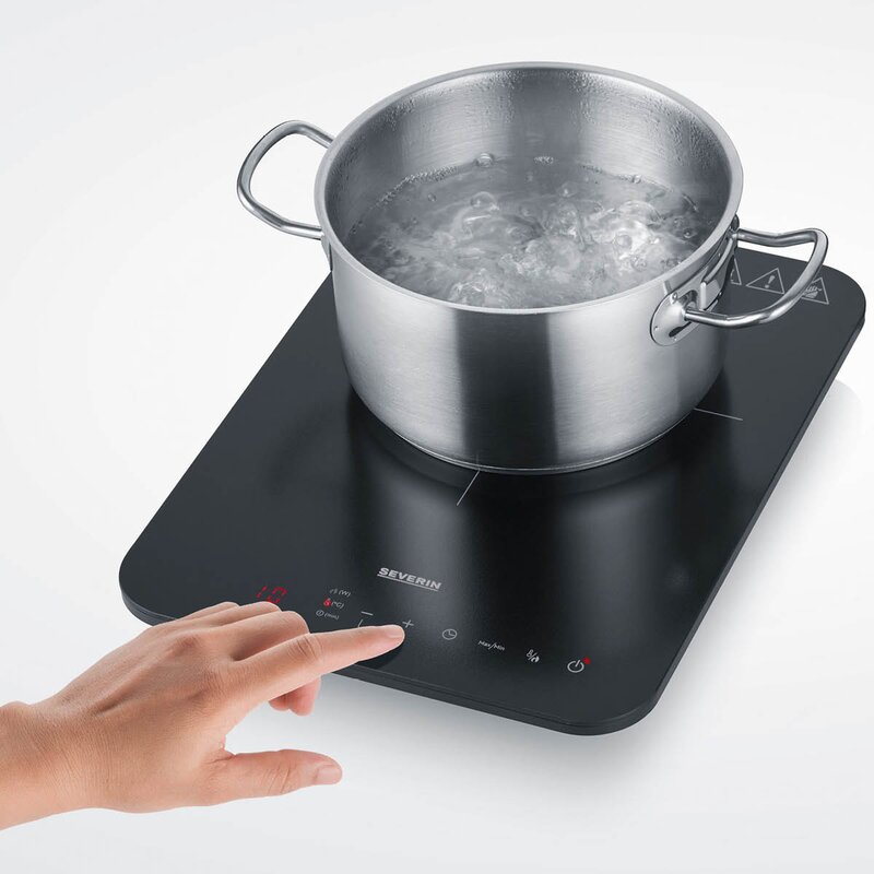Induksjonskoketopp enkel KP1032 2000W 22 cm