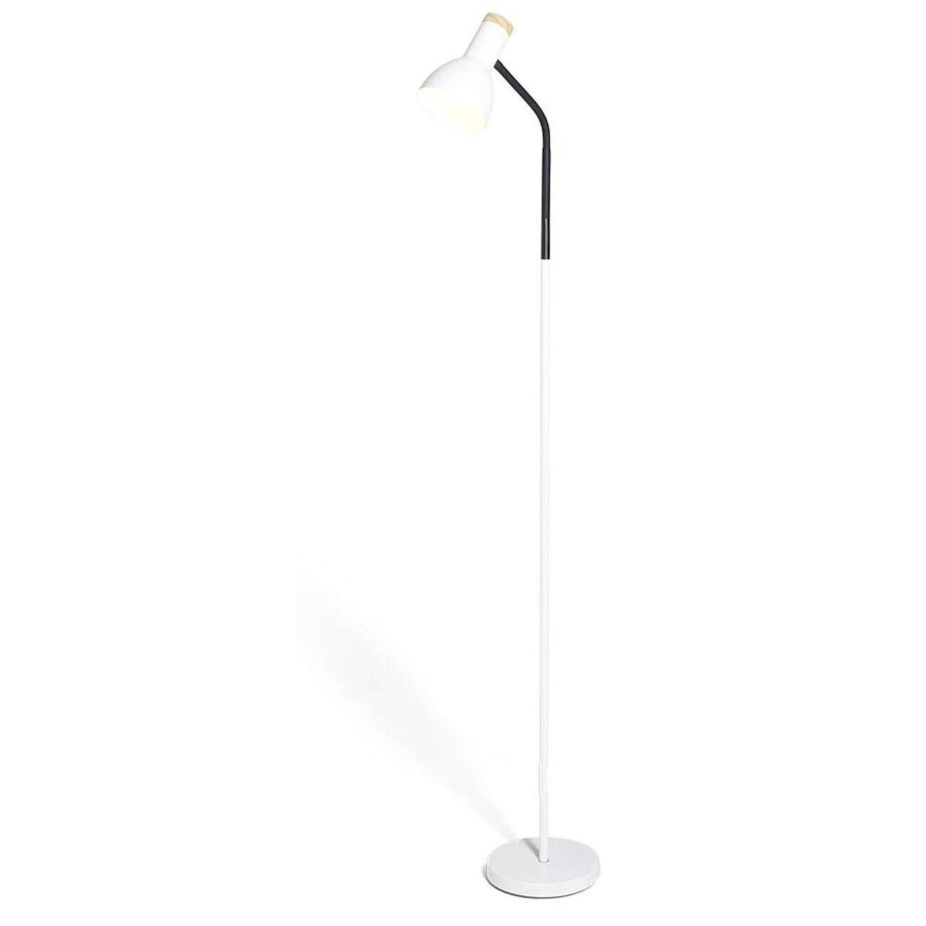 Lampadaire noir et blanc H150cm