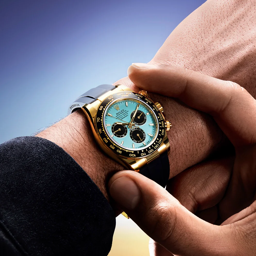 [Super Clone]Rolex Cosmograph Daytona Oyster, 40 mm, yellow gold Reference m126518ln-0014