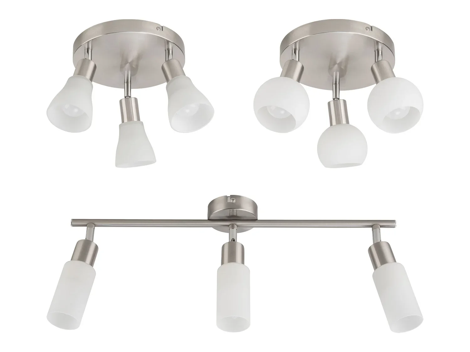 LIVARNO home Plafonnier  LED  3 spots
