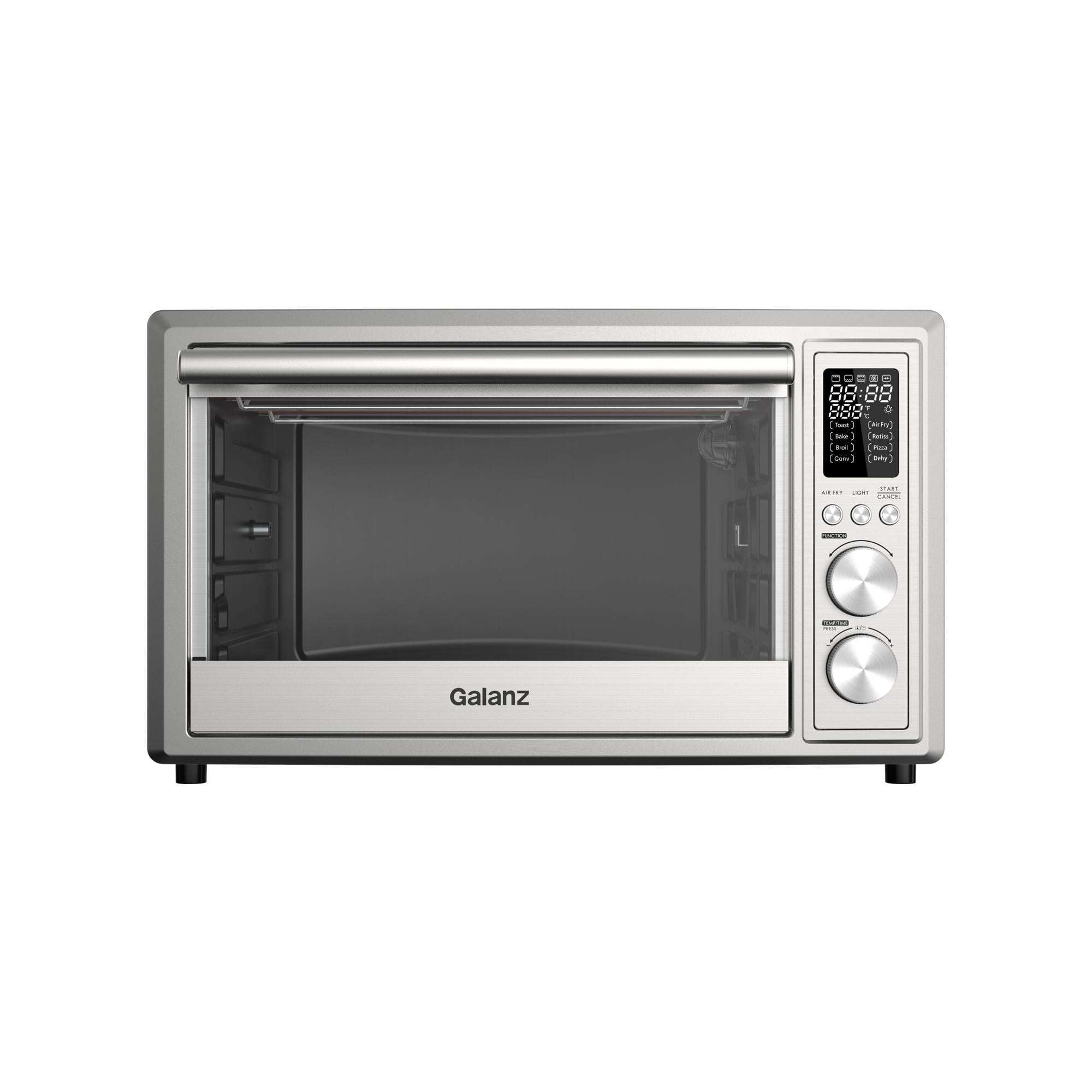 Galanz - Air Fry Toaster Oven - Stainless Steel