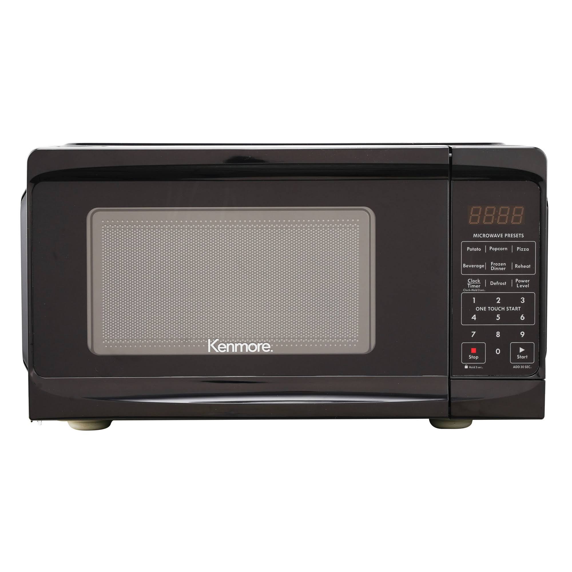 Kenmore 0.7 Cu ft Black Microwave