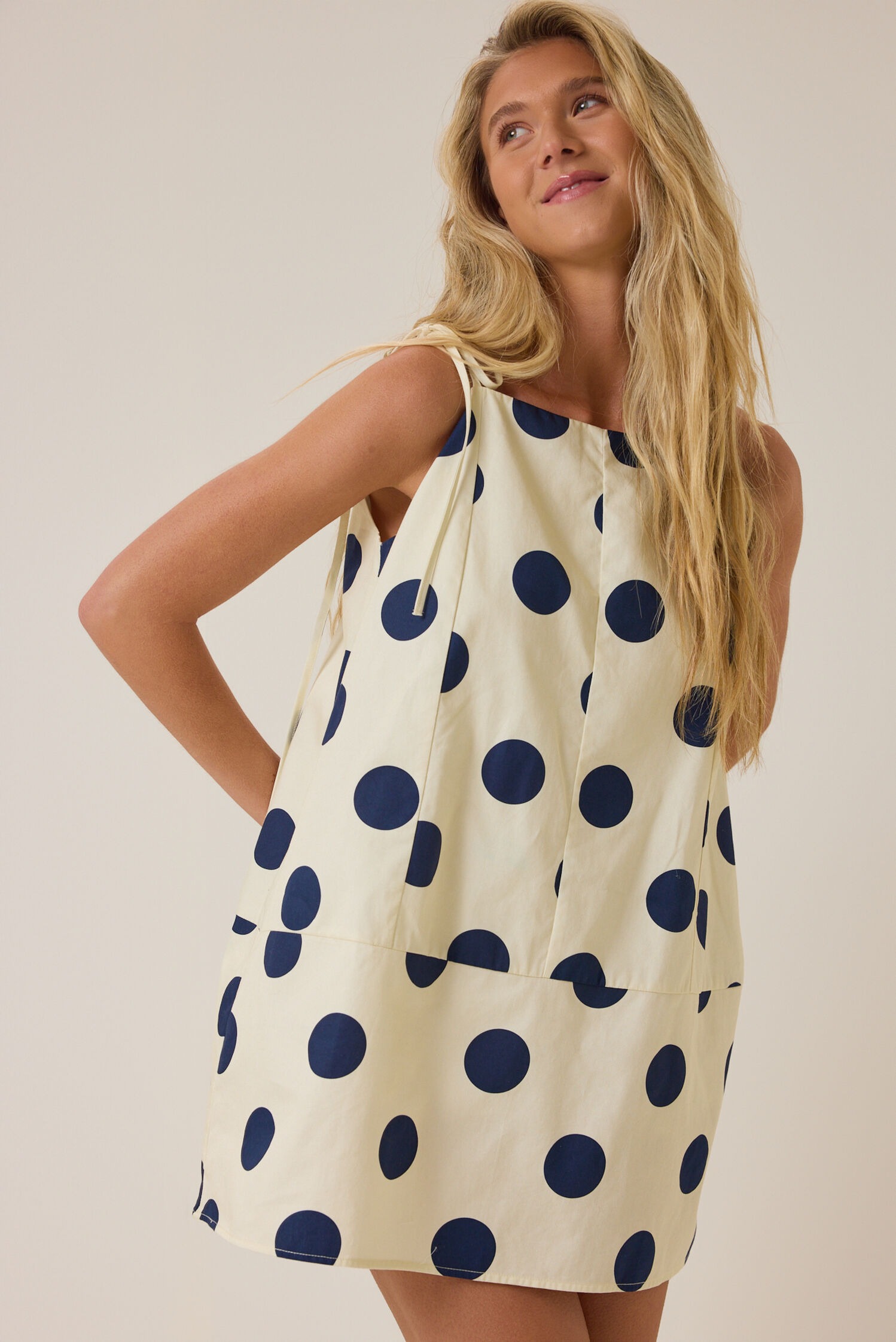 Bayley Polka Dot Mini Dress