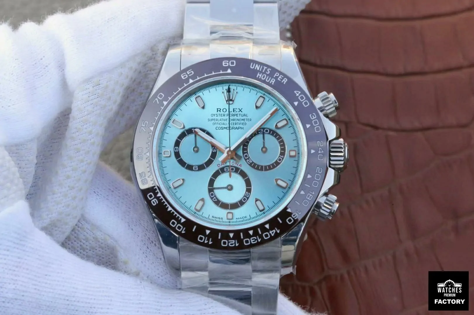 Rolex Daytona Cosmograph 116506 Noob Factory Ice Blue Dial