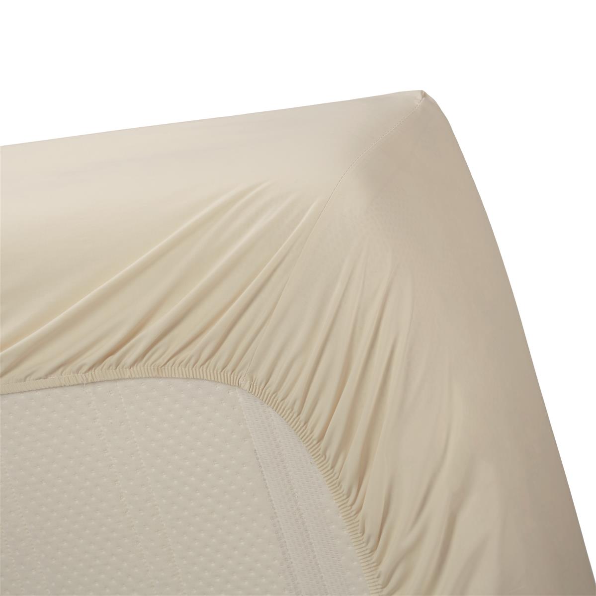 Beddinghouse Percale katoen - Hoeslaken - 90x220 - Naturel