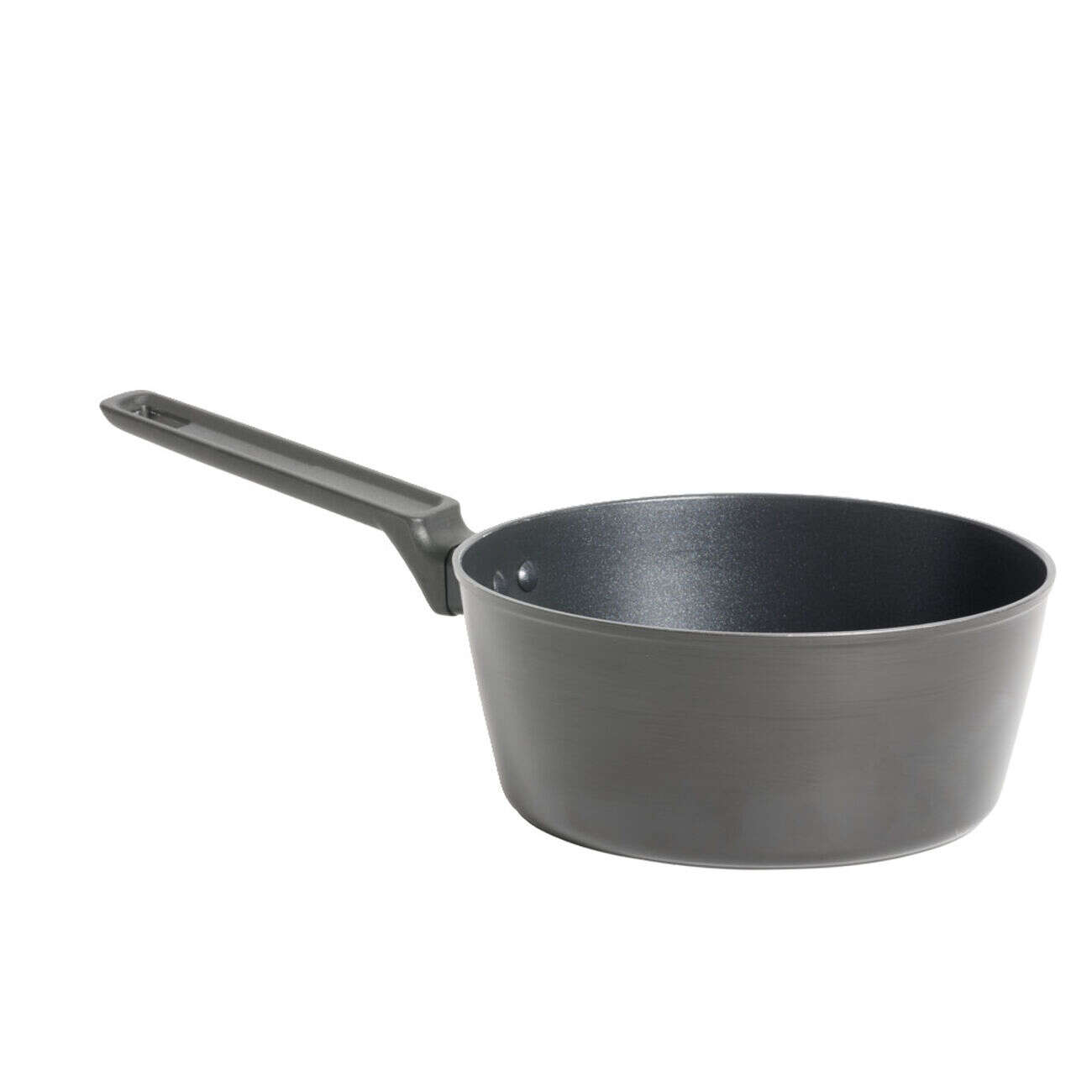 Casserole tous feux dont induction aluminium noir Ø20cm