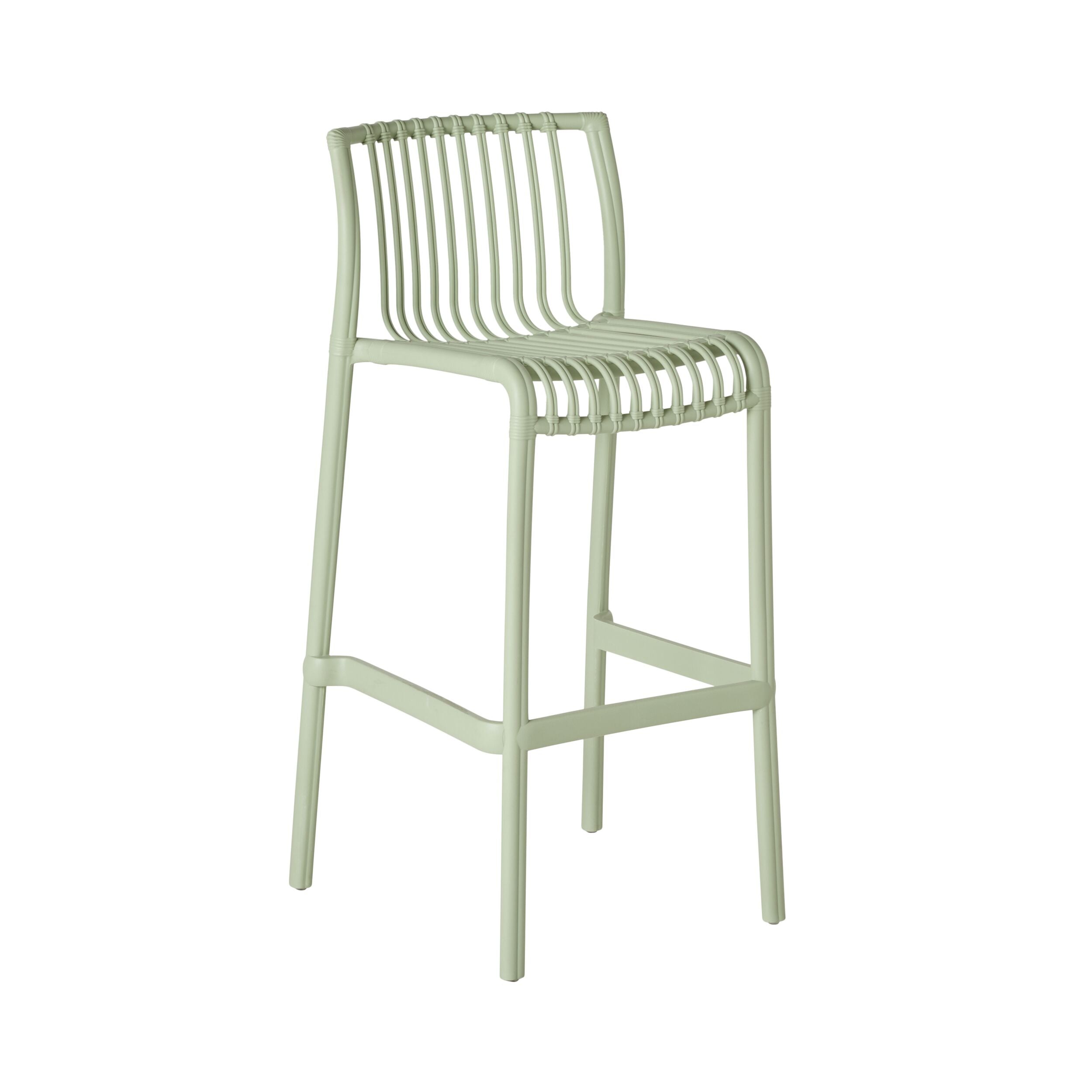 Milla Bar Stool Eucalypt Green