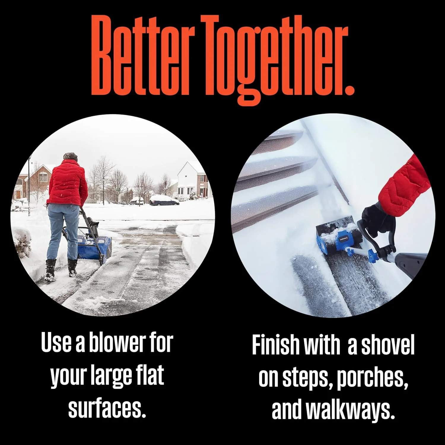 24V Cordless Electric Snow Shovel �C 11 Inch, 20ft Throw, 75lbs/Min, Tool Only (Battery/Charger Sold Separately) - Image 7