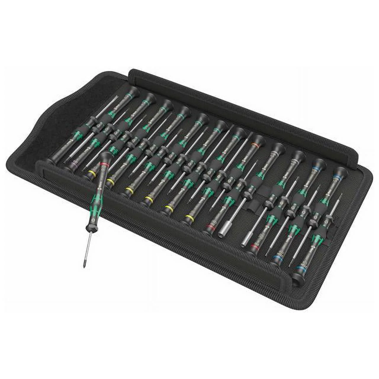 Wera 134000 Kraftform Micro Big Pack 1 Precision Screwdriver Set, 25 Pieces