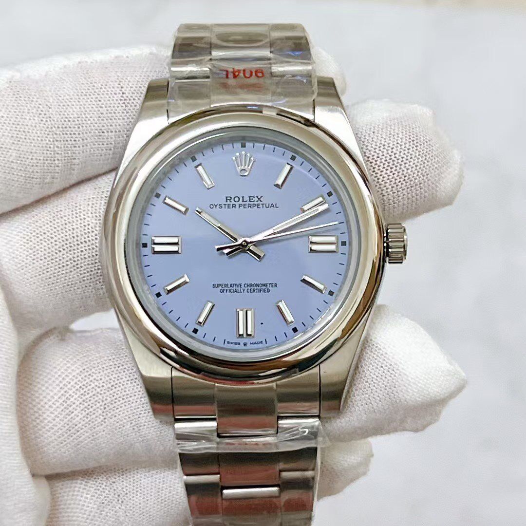 Replica 2025 Rolex Oyster Perpetual Lavender Dial New25043, 3 sizes available
