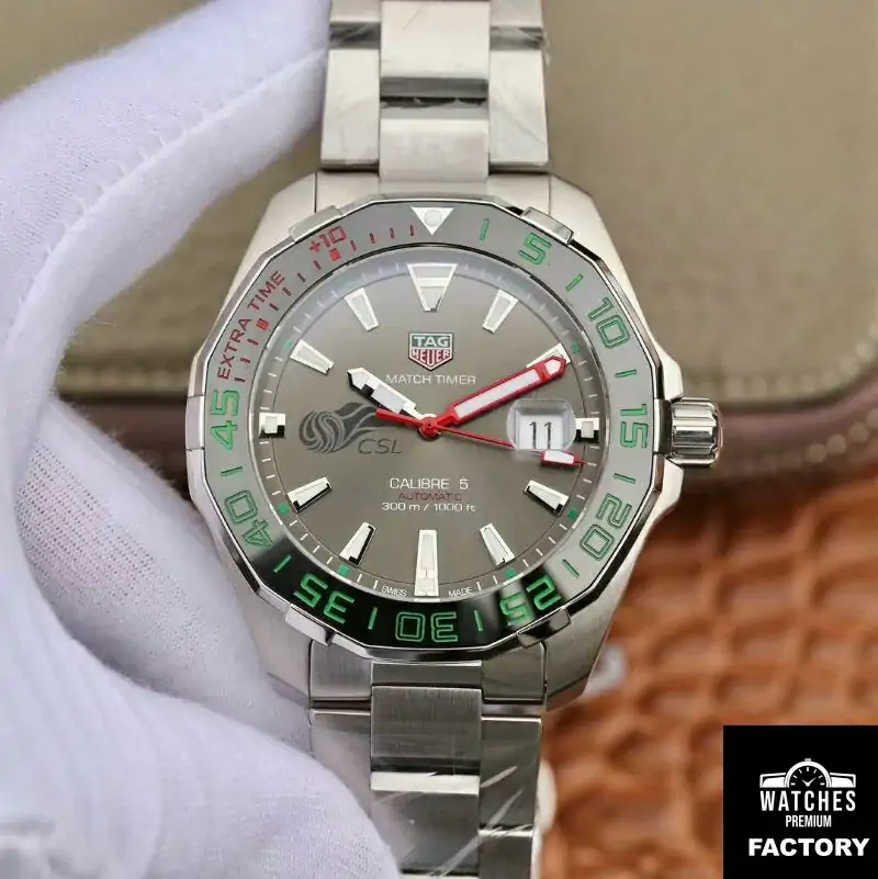 Tag Heuer Aquaracer Calibre 5 Chinese Super League WAY201E.BA0927 Gray Dial