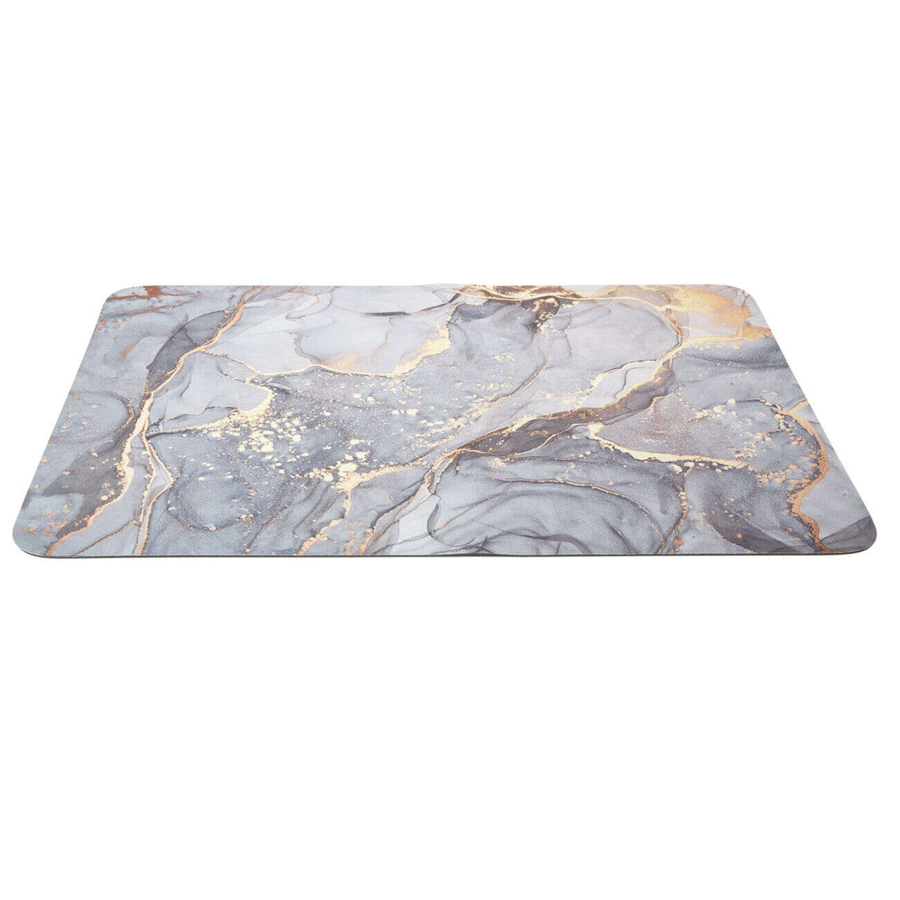 Tapis de bain motif marbré 40x60cm (3 modèles)