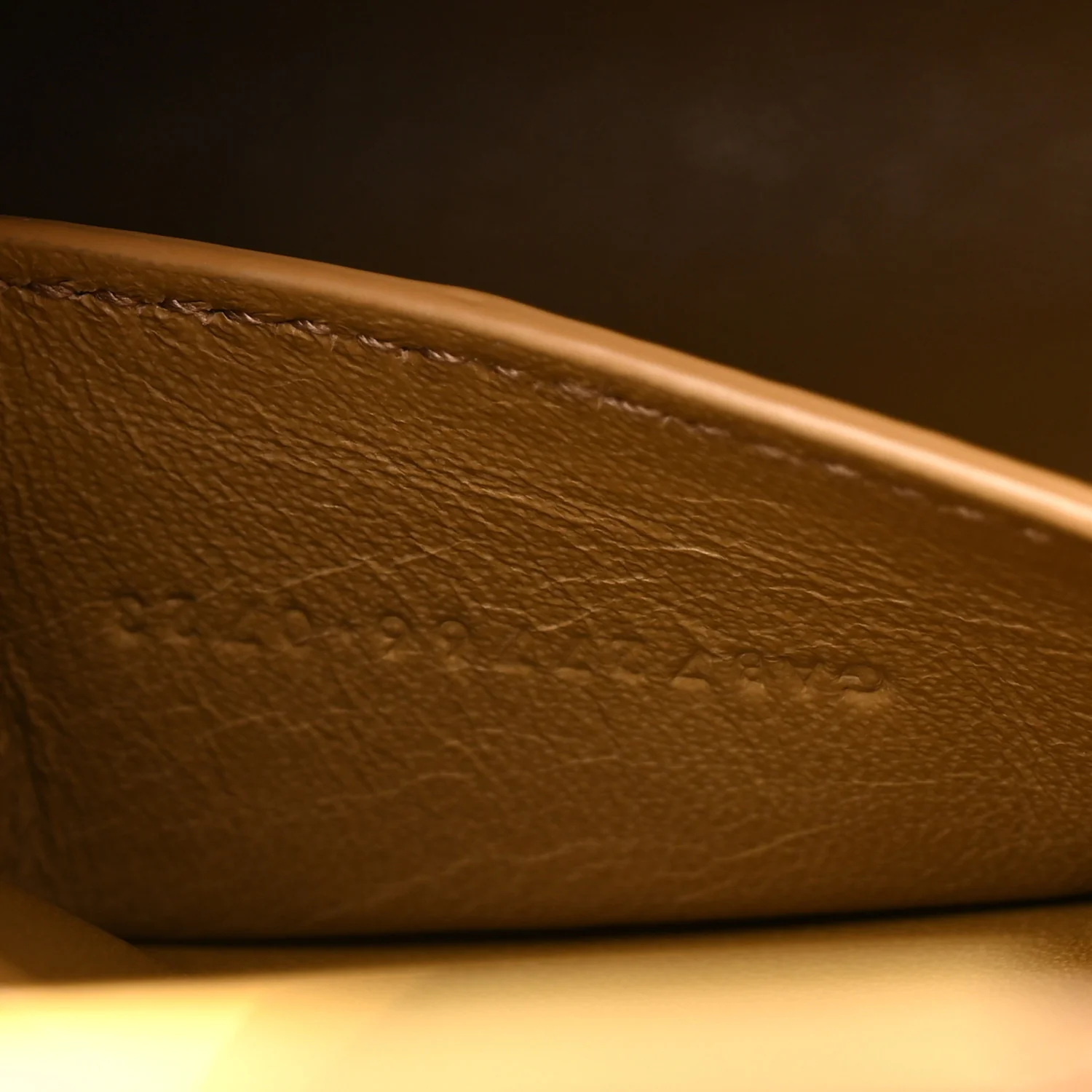 Smooth Calfskin Mini Manhattan Shoulder Bag Natural Tan