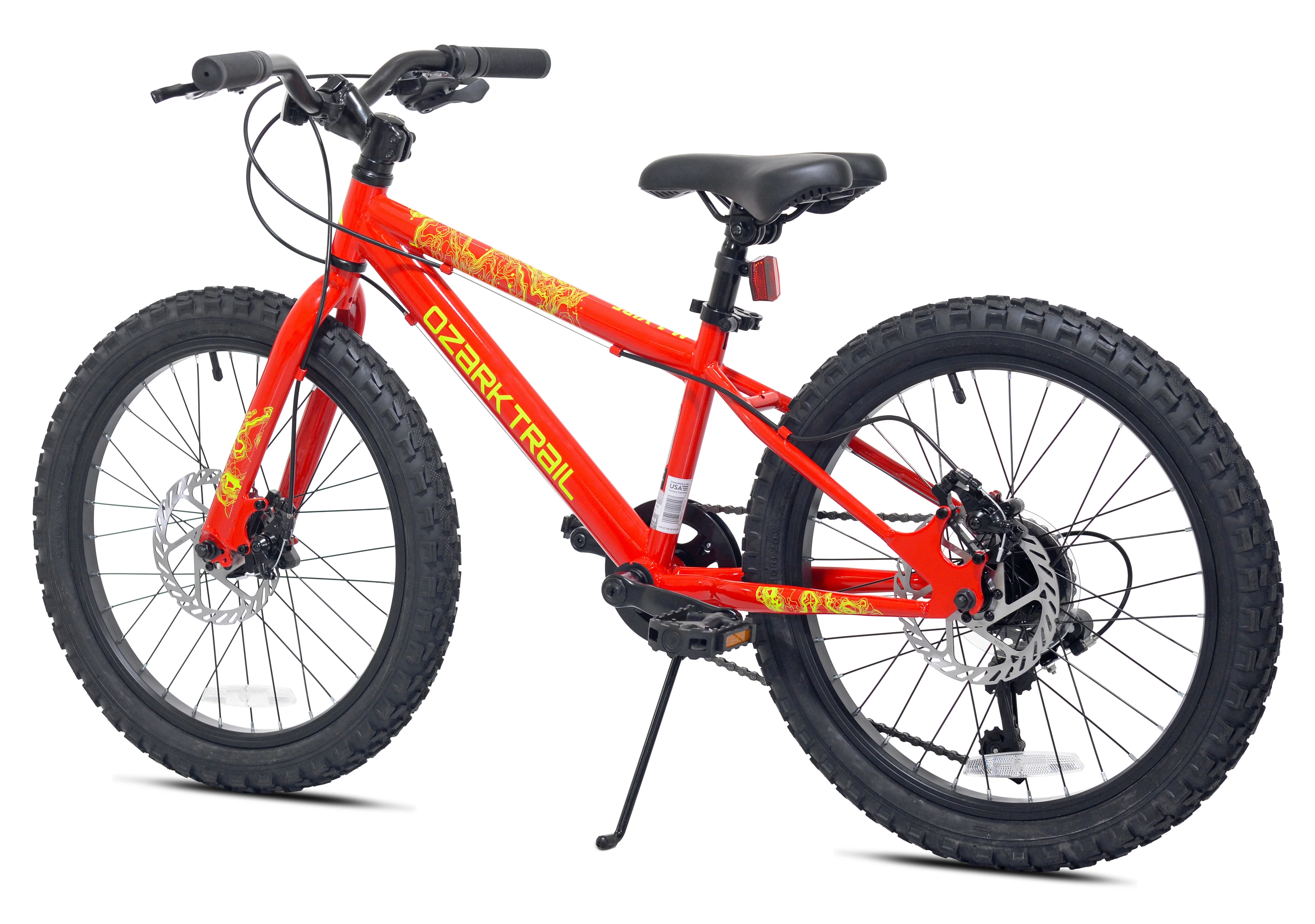 20" Vibe Mountain Bike, 7 Speed, Fits Rider 3'11"-4'4", Red, Child/Tween/Teen, Unisex - Image 7