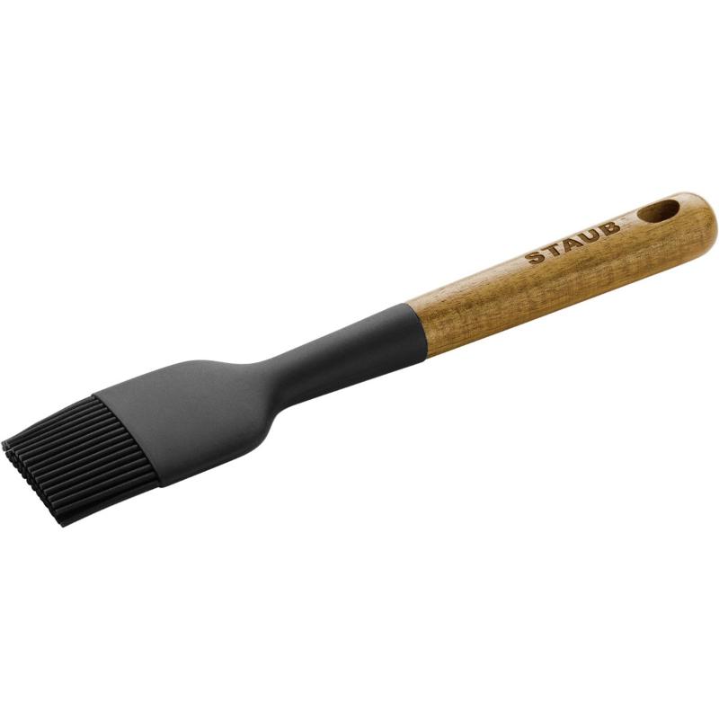 Pensel i silikon 22 cm akasietree/svart